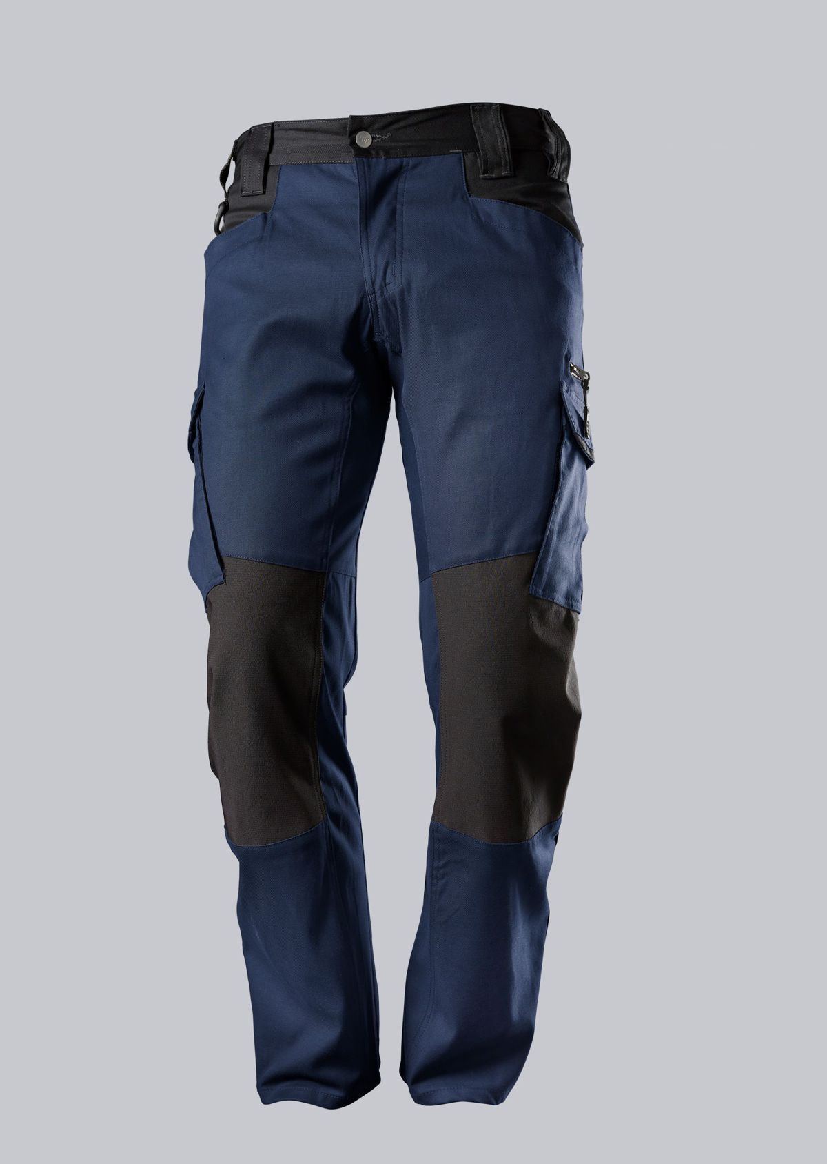 1826-033-1432 BP® Lichte stretch-werkbroek met verstevigde knieën nachtblauw/zwart Hoofdafbeelding