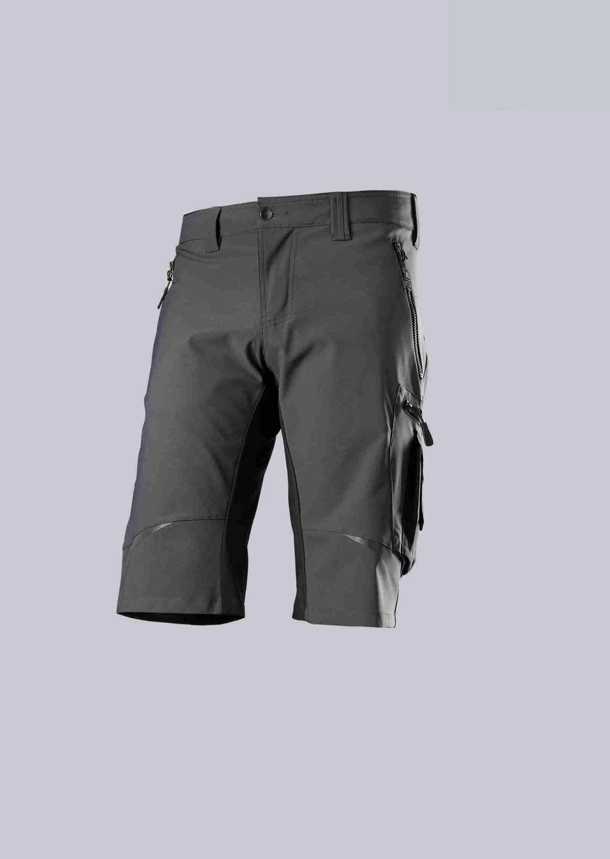 1863-620-5632 BP® Superstretch-shorts antraciet/zwart Hoofdafbeelding