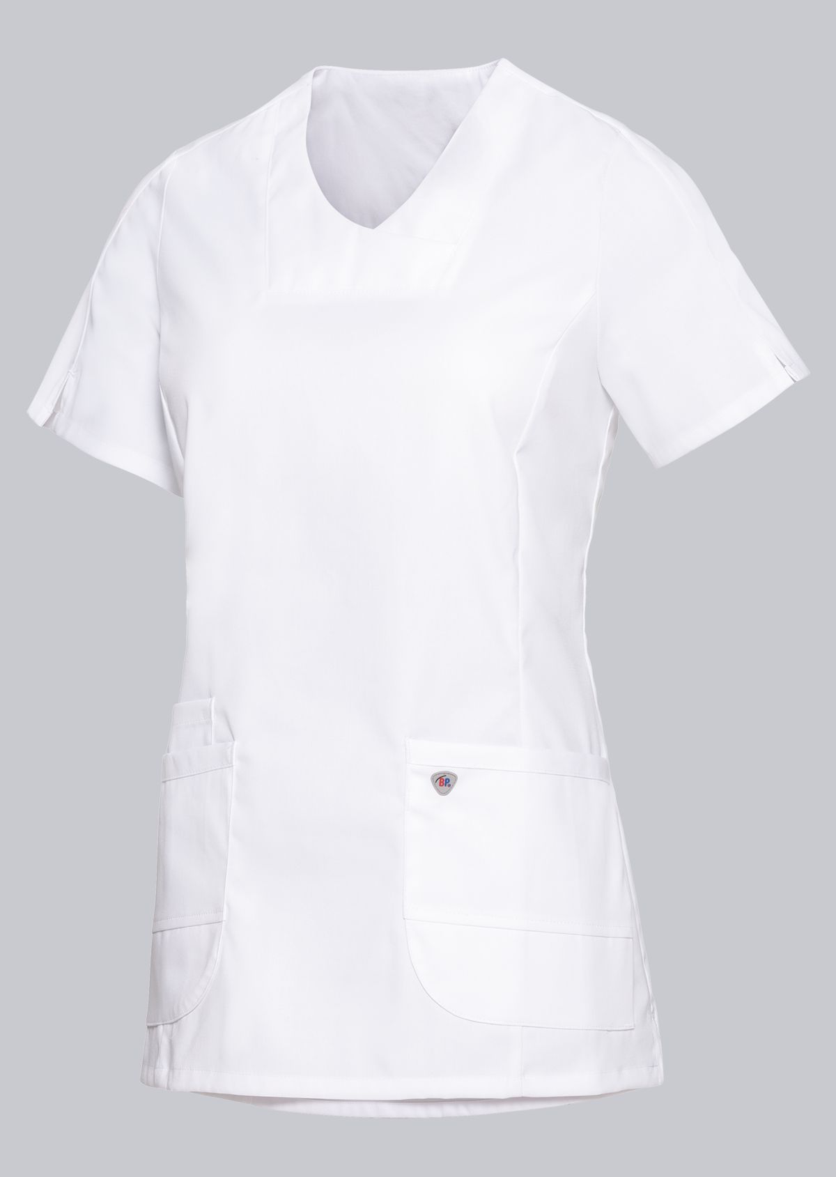 BP® Tunique à enfiler stretch femmes blanc Photo principale