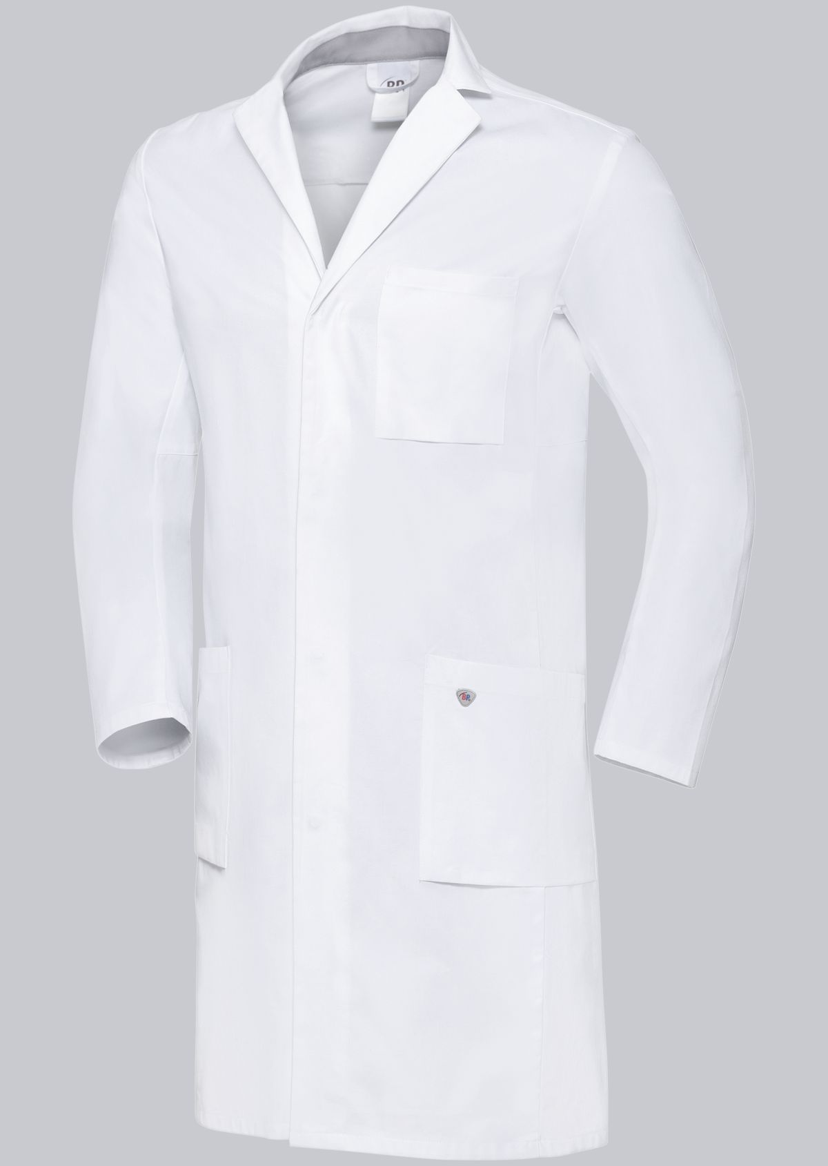 1753-130-0021 BP® Blouse de médecin hommes en coton blanc Photo principale