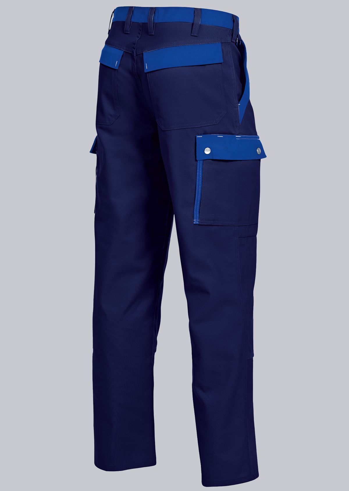 1815-720-10_BP® Comfort cargo trousers with knee pad pockets_dark blue/royal blue_Image 2