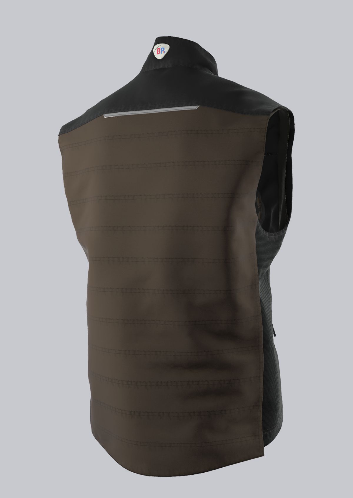 BP® Gilet thermique robuste marron/noir Thumbnail 1