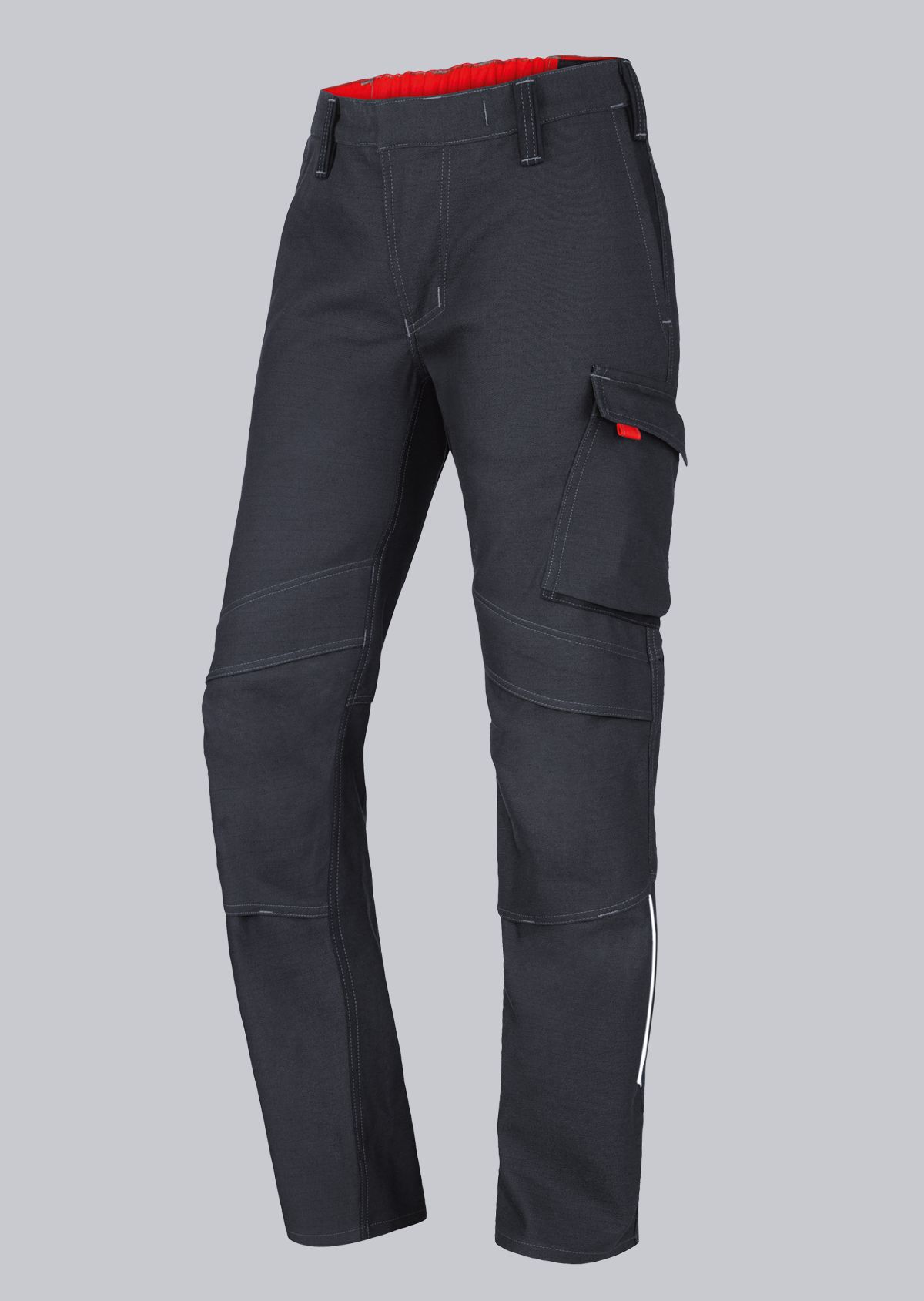 2610-835-5632 BP® Comfortabele lasbroek met APC1 antraciet/zwart Hoofdafbeelding