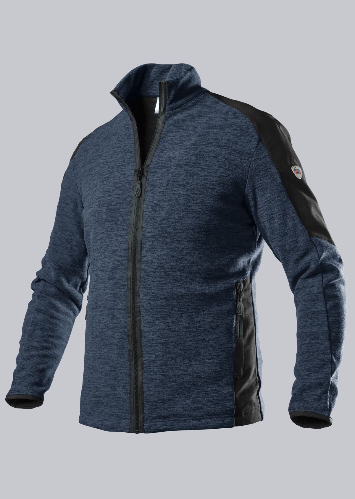 1829-040-0113_BP® Space-dyed Fleecejacke_space blau_Cover Bild