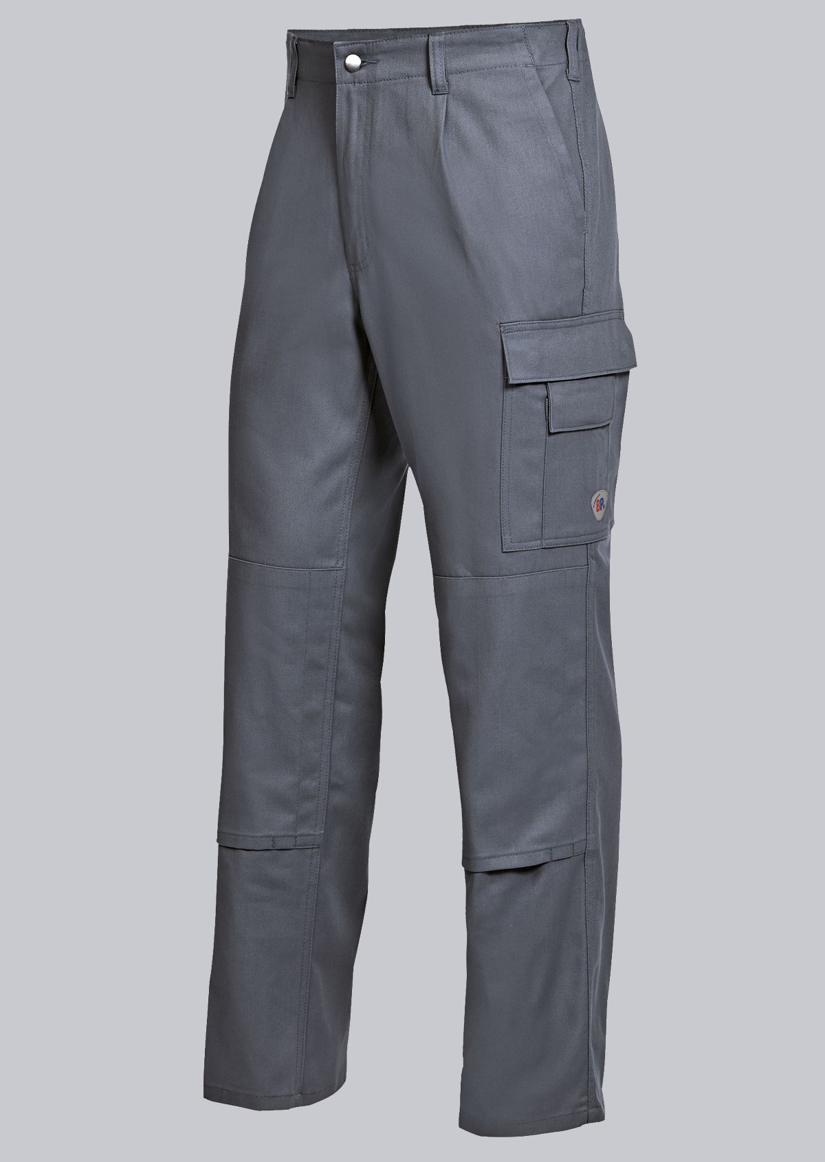 BP® Pantalon de travail basic en coton avec genouillères 1486-060-53_BP® Pantalon de travail basic en coton avec genouillères_gris foncé_Cover image
