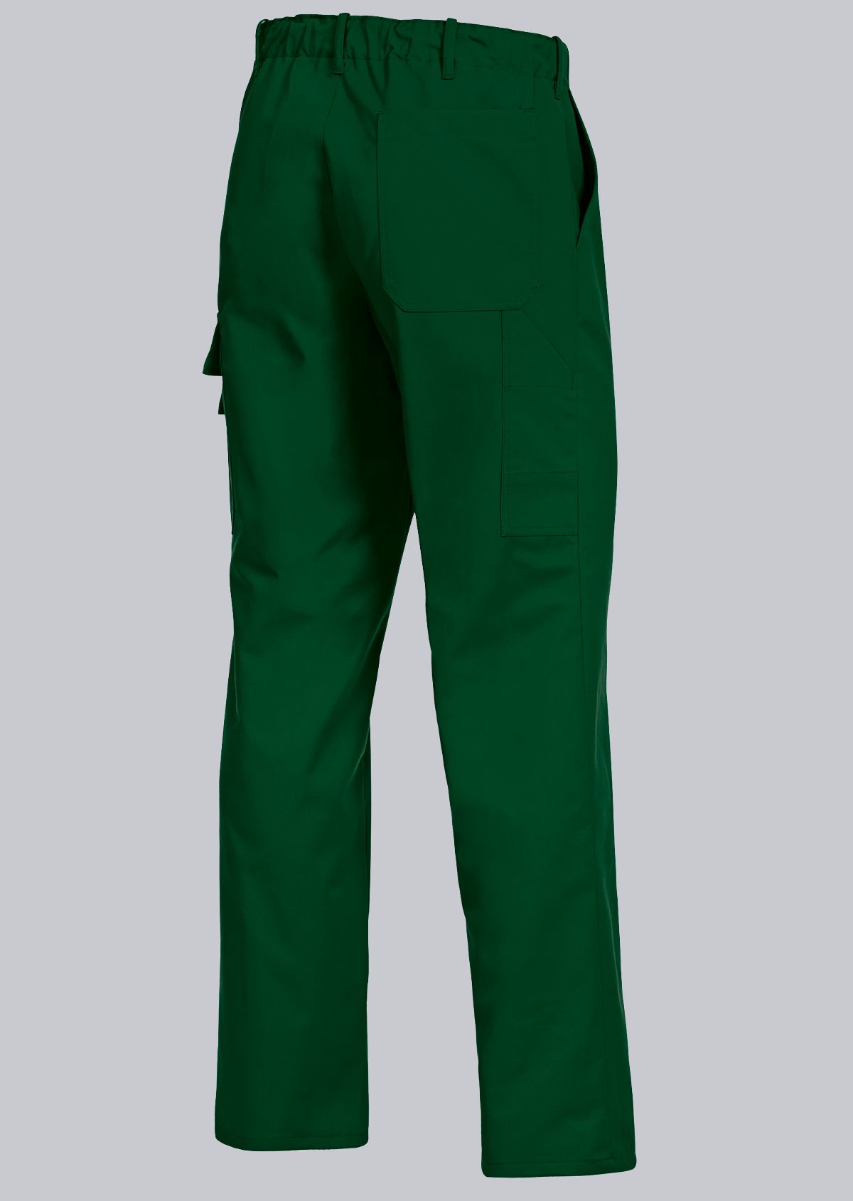 1605-559-74 BP® Werkbroek met blinde knopen middelgroen Thumbnail 1