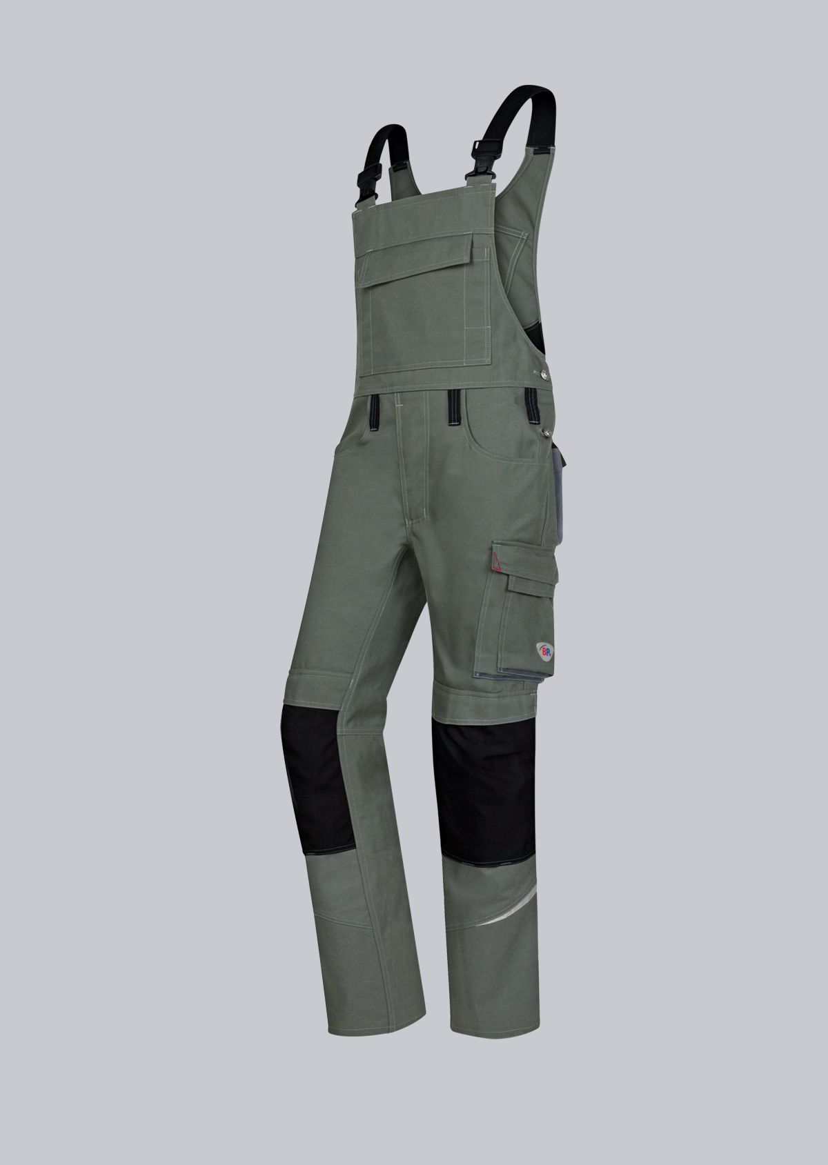 1804-720-70_BP® Komfort-Latzhose mit Reflexelementen und Kniepolstertaschen_anthrazit_Cover Bild