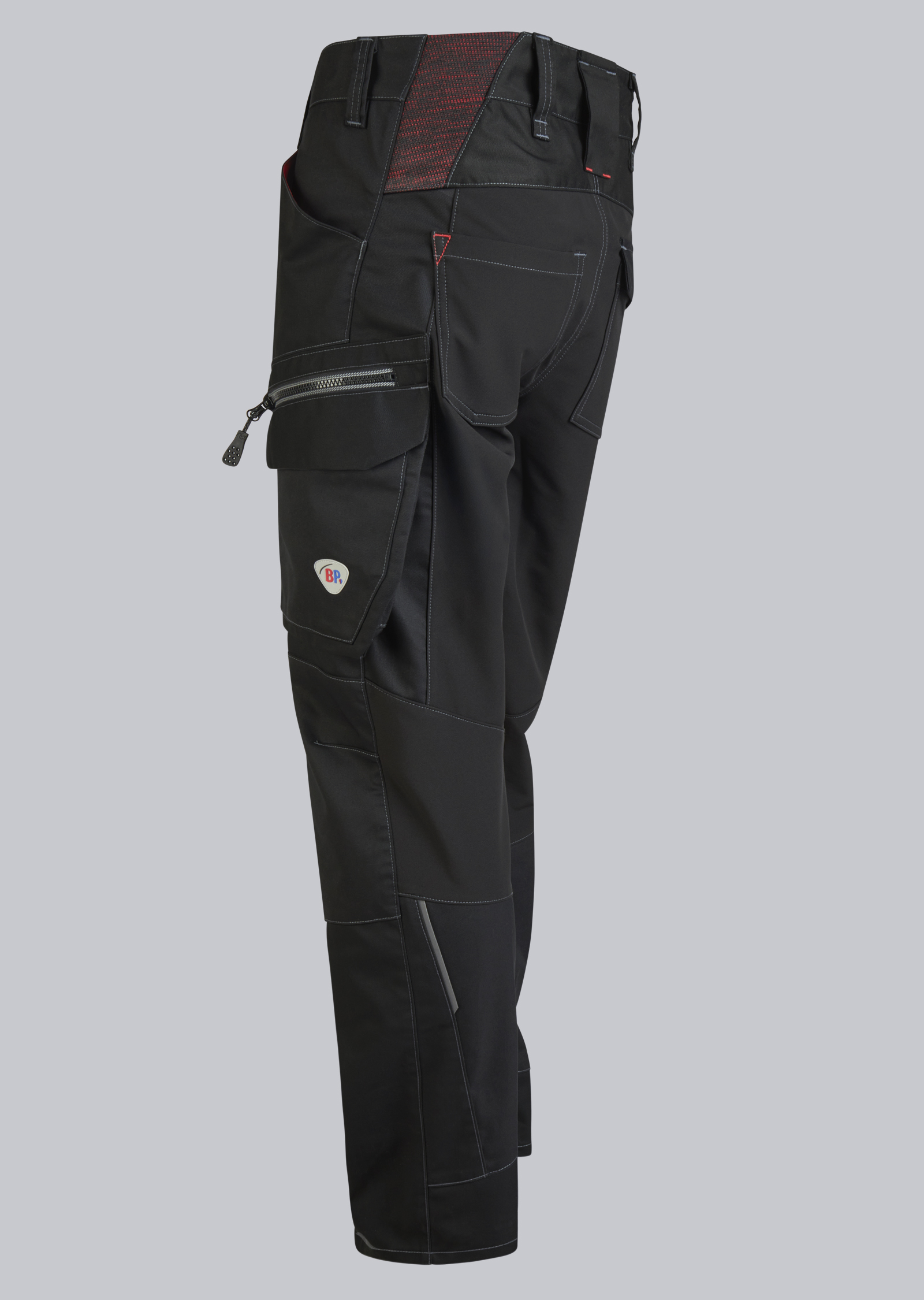 BP® Pantalon de travail hybride léger noir Thumbnail 2