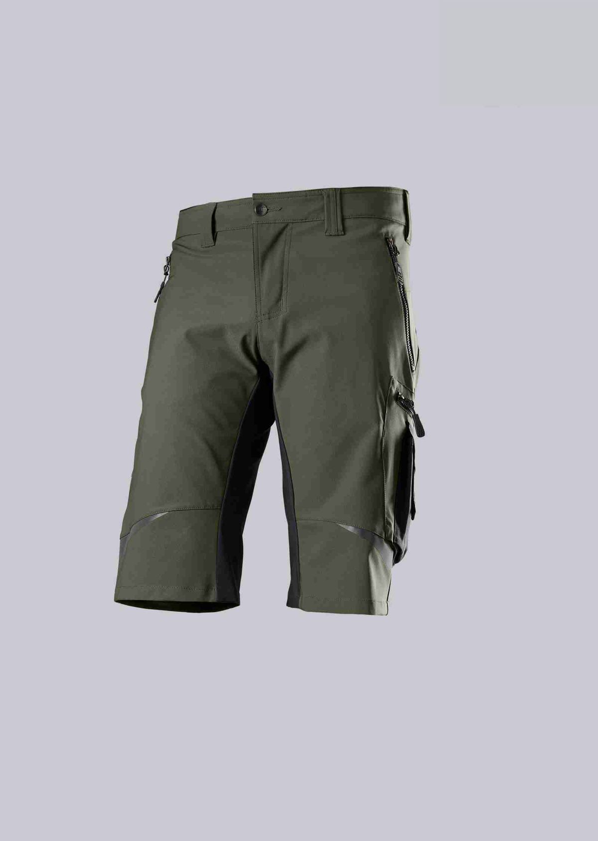 1863-620-7332_BP® Superstretch-Shorts_oliv/schwarz_Cover Bild