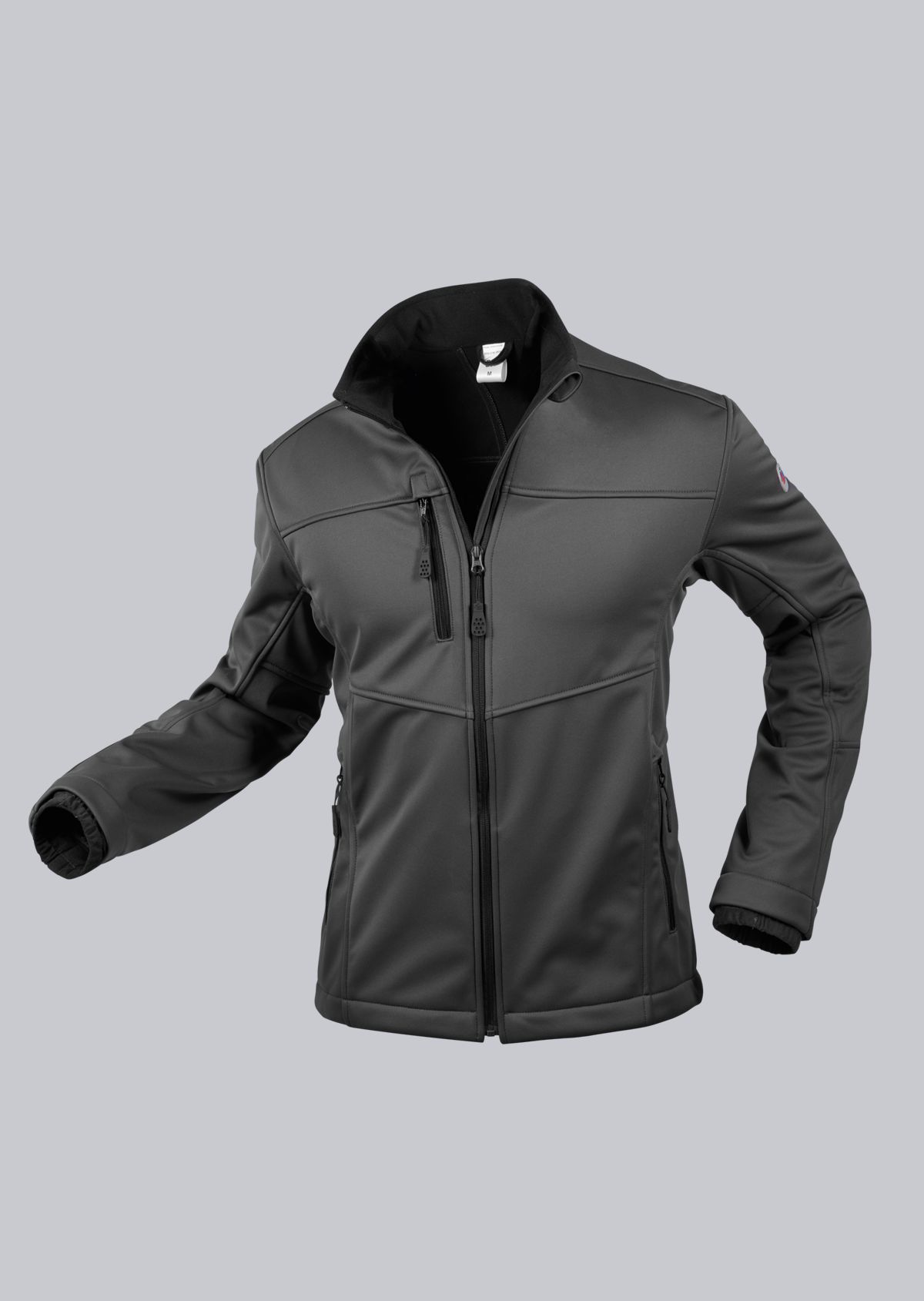 1696-571-56 BP® Softshell jack antraciet Hoofdafbeelding