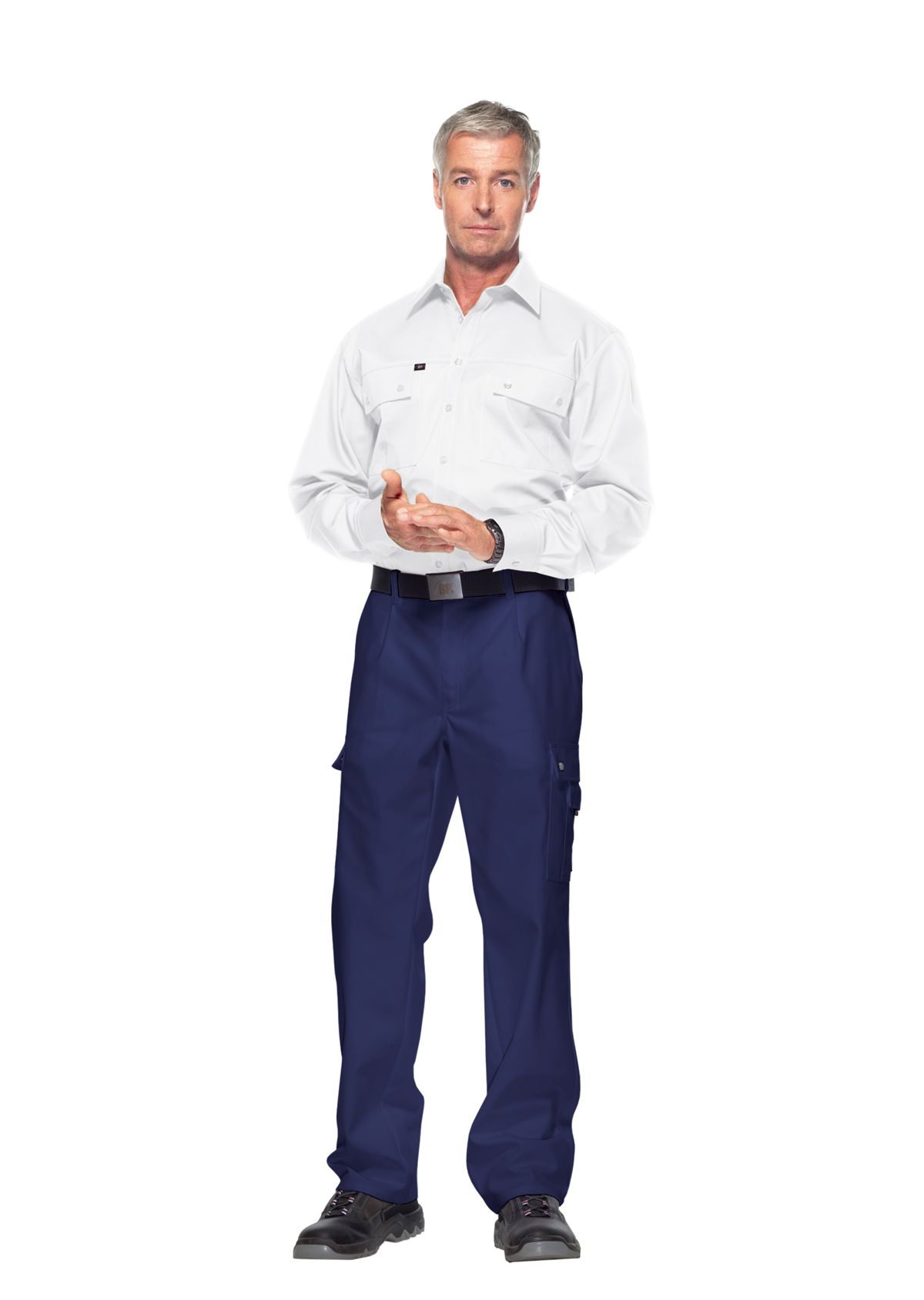 1477-720-10 BP® Comfort cargo trousers darkblue Thumbnail 2