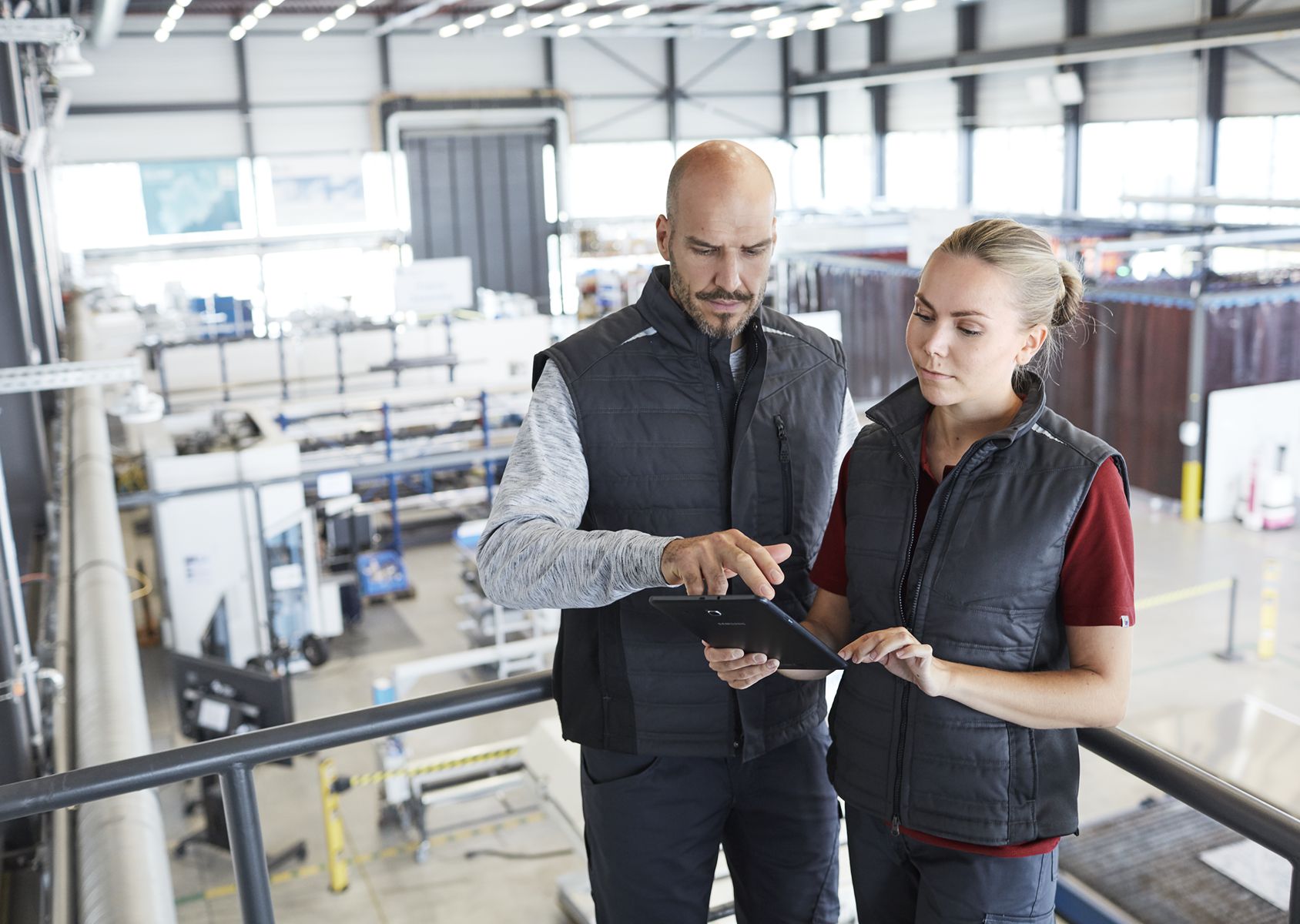 1994-570-56 BP® Stepp-Thermoweste für Damen anthrazit Thumbnail 3