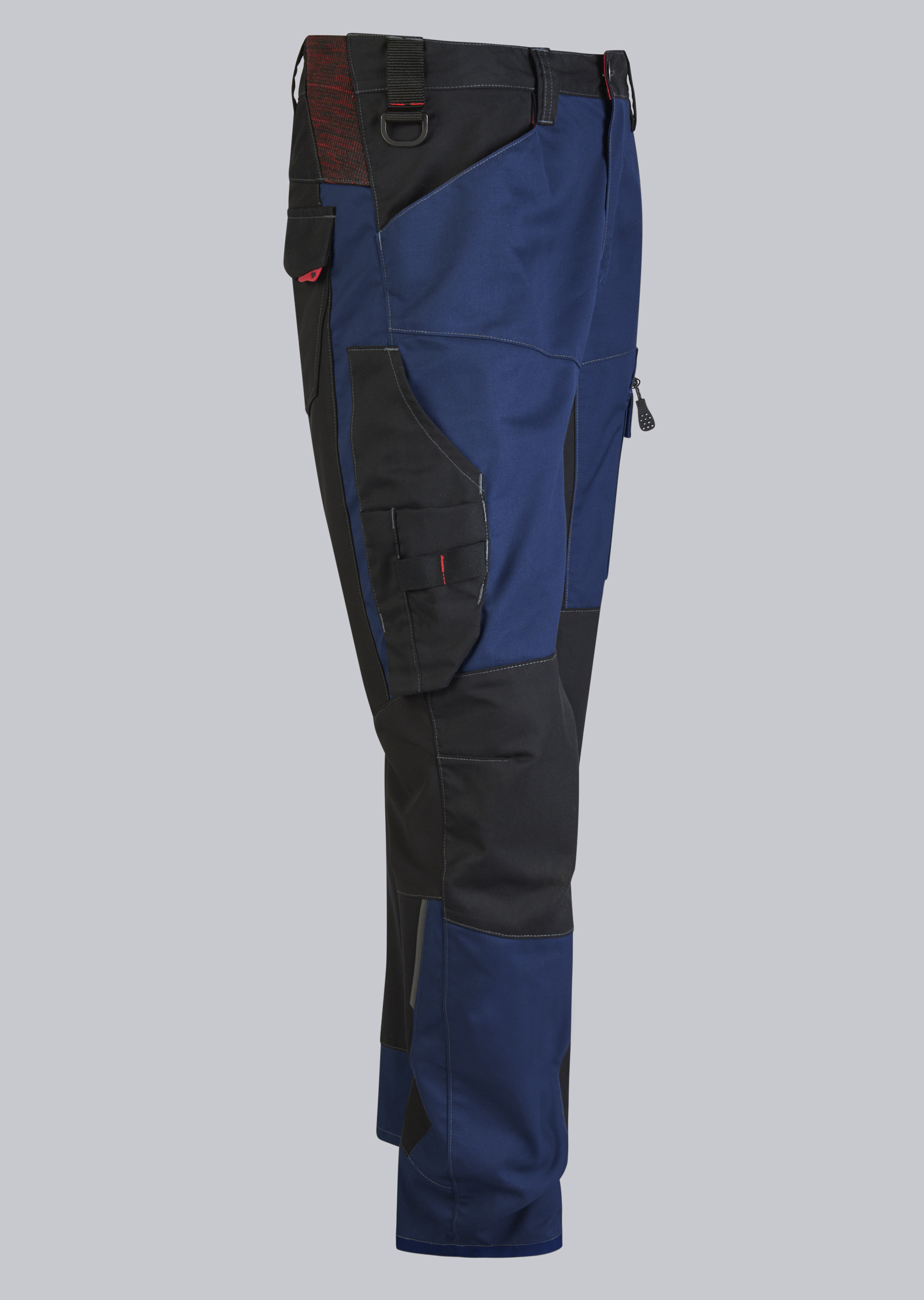BP® Pantalon de travail hybride léger bleu nuit/noir Thumbnail 3