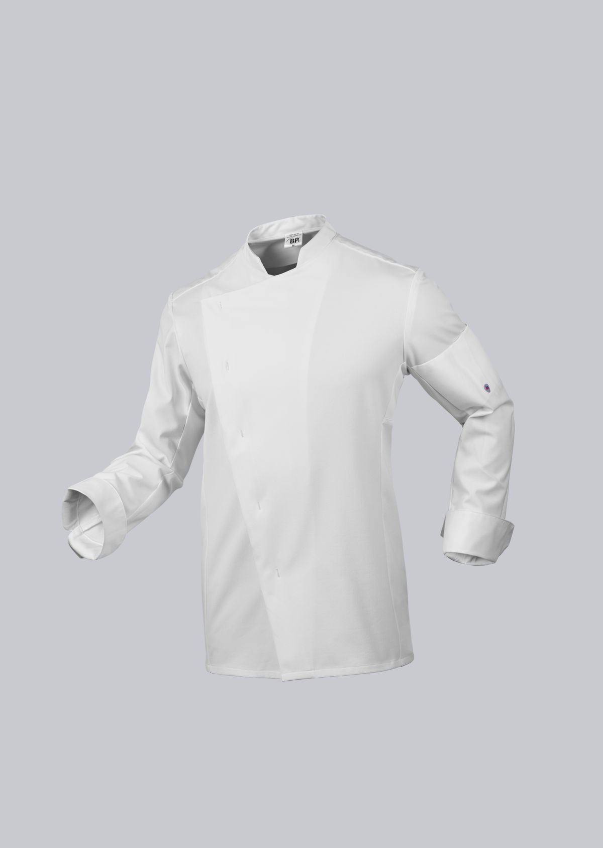 1597-684-0021_BP® STRETCH-Kochjacke für Herren_weiß_Cover Bild