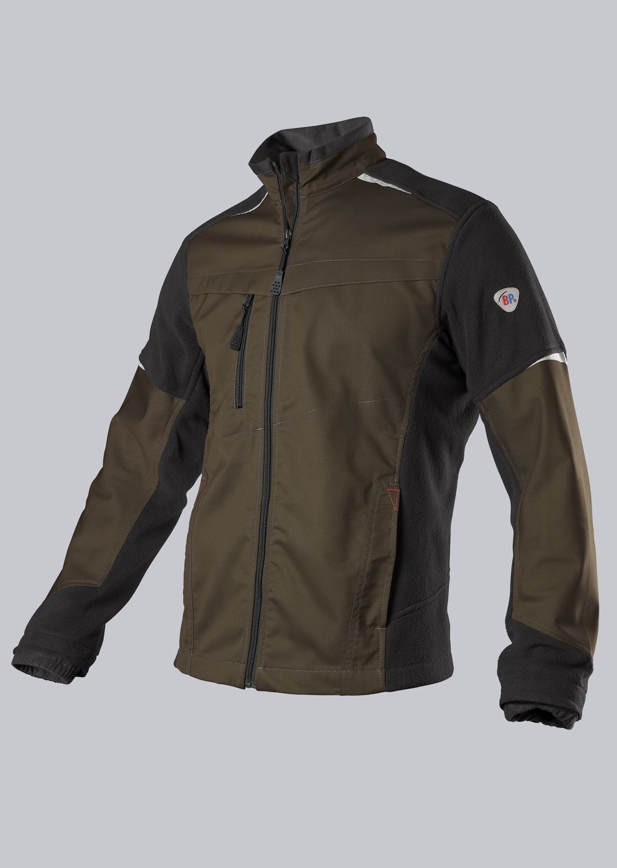 BP® Hybrid-Arbeitsjacke braun/schwarz Cover Bild