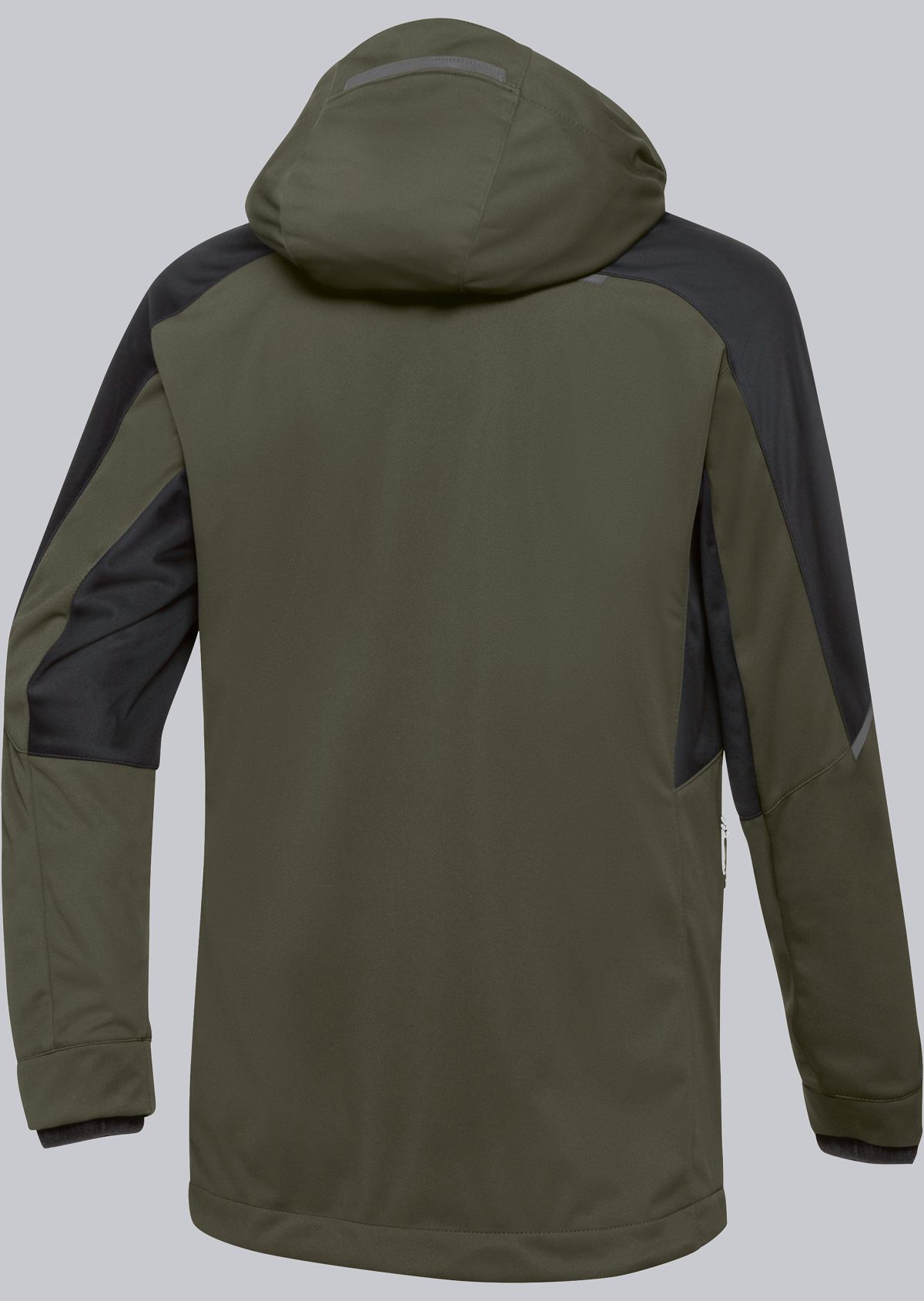 BP® Leichte Stretch-Softshelljacke oliv/schwarz Thumbnail 1