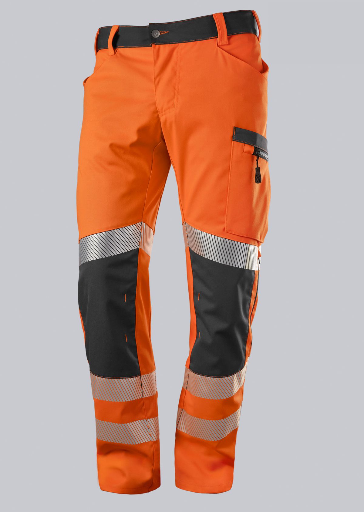 2043-847-6556_BP® Leichte Warnschutz-Stretch-Hose mit Knietaschen_warnorange/anthrazit_Cover Bild