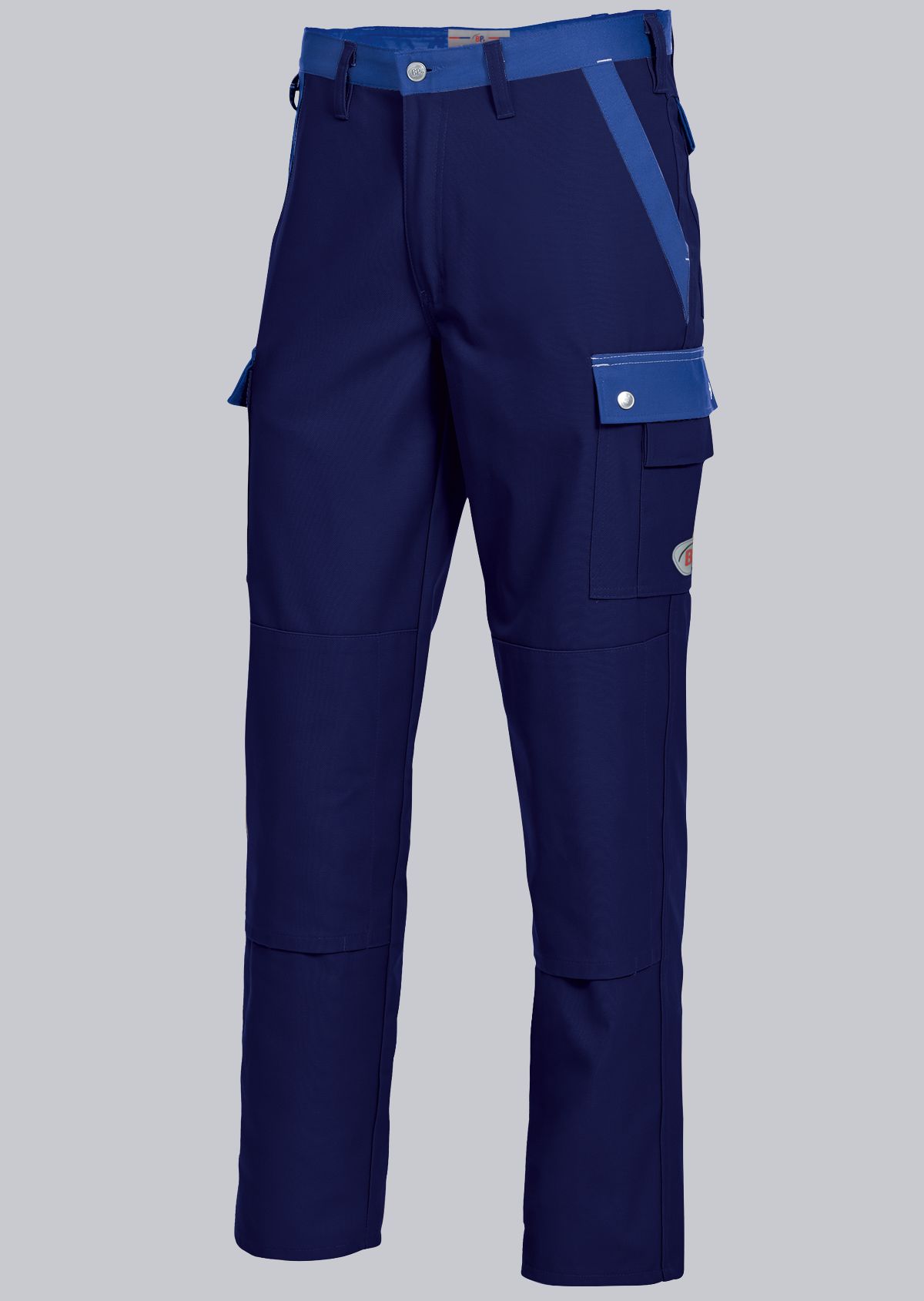 BP® Komfort-Cargohose mit Kniepolstertaschen dunkelblau/königsblau Cover Bild