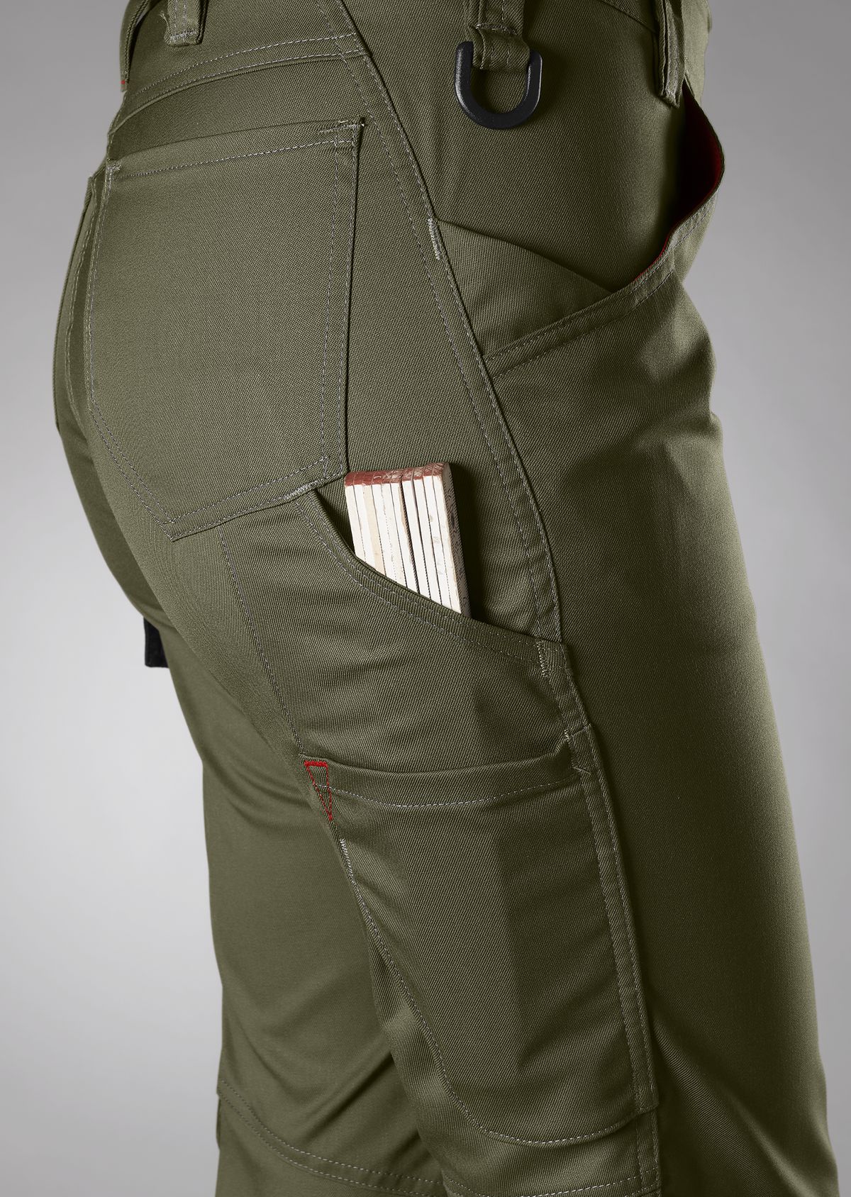 1961-570-0073 BP® Pantalon de travail léger femmes olive Thumbnail 3