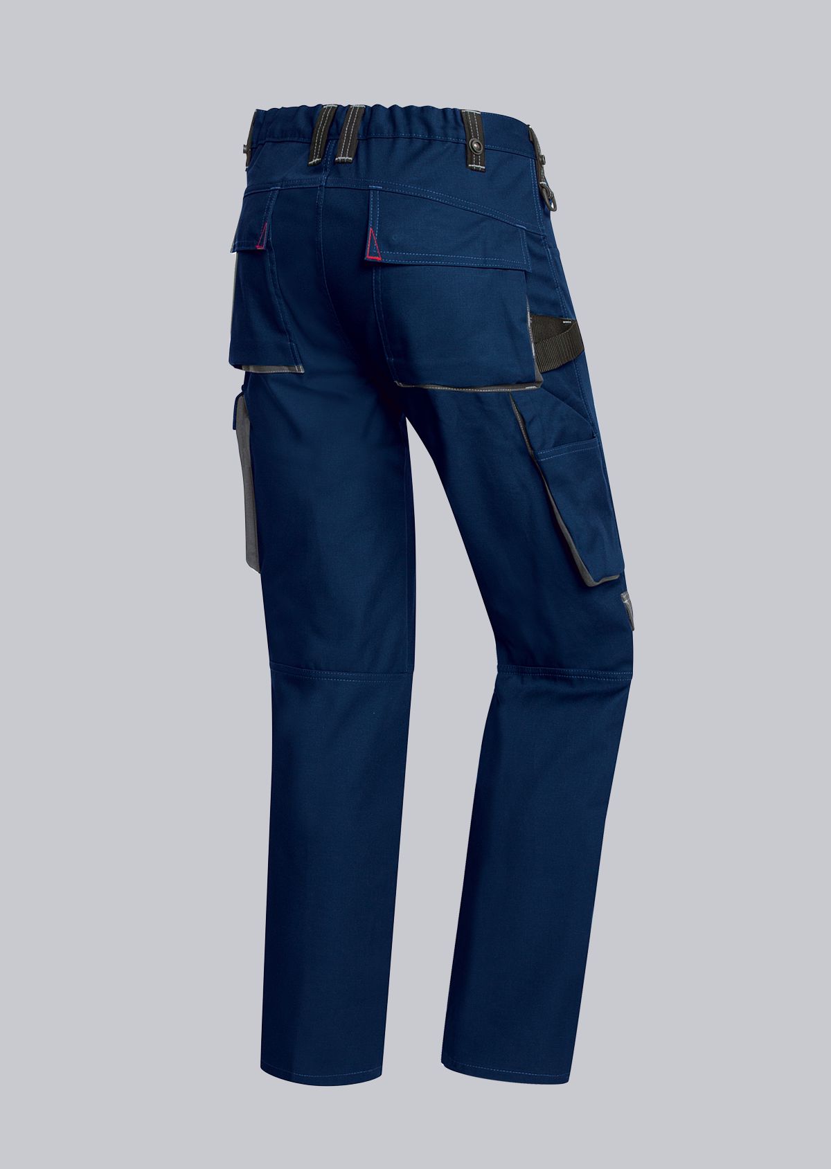 1797-720-110 BP® Comfort work trousers with knee pad pockets night blue/anthracite Thumbnail 1
