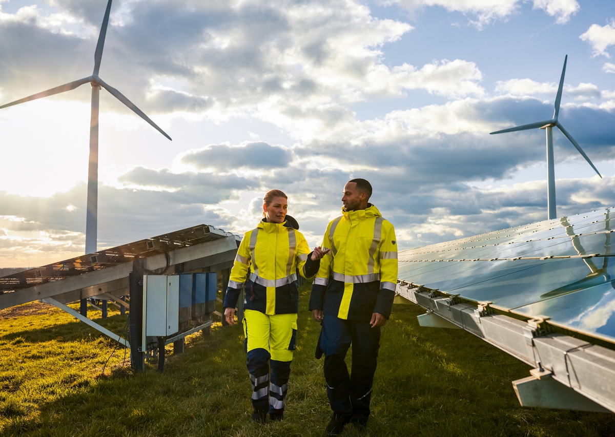 2224-891-6614 BP® Licht weerbest. multinorm-jack, hoge zichtbaarh. APC2, dames signaalgeel/nachtblauw Thumbnail 4