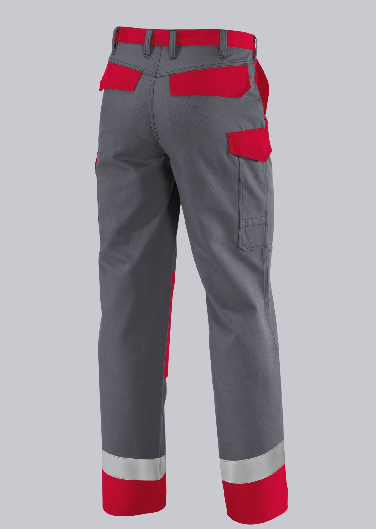 BP® Pantalon multinormes APC2 2433-820-5381_BP® Pantalon multinormes APC2_gris foncé/rouge_image 2
