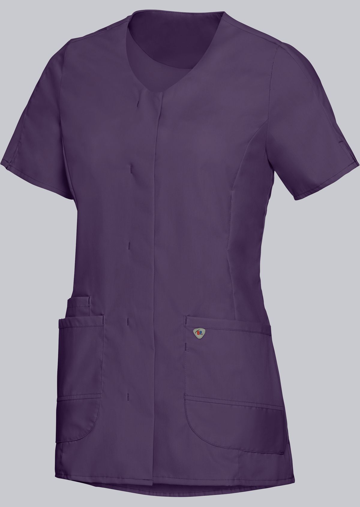 1764-241-0890_BP® Leichter Kasack für Damen_aubergine_Bild 1