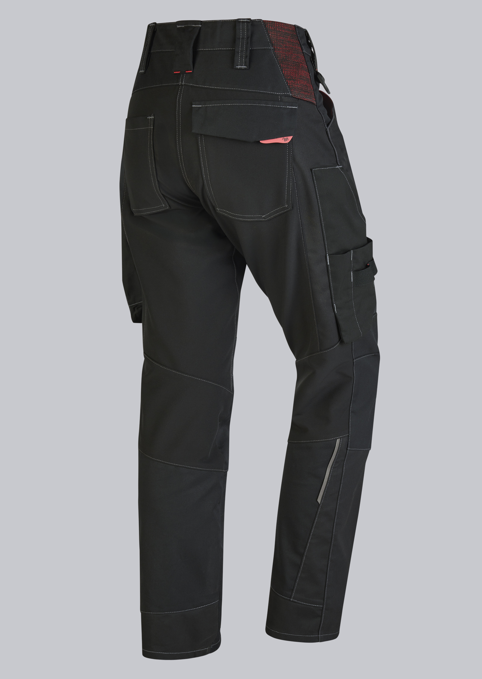 1963-570-0032 BP® Lichte hybride werkbroek voor dames zwart Thumbnail 1