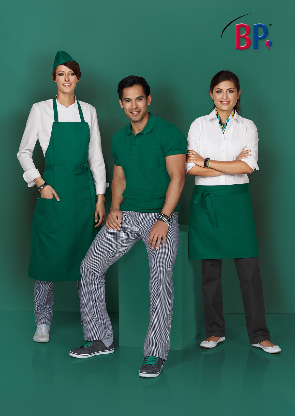 1612-181-74_BP® Unisex polo shirt_mid green_Image 2
