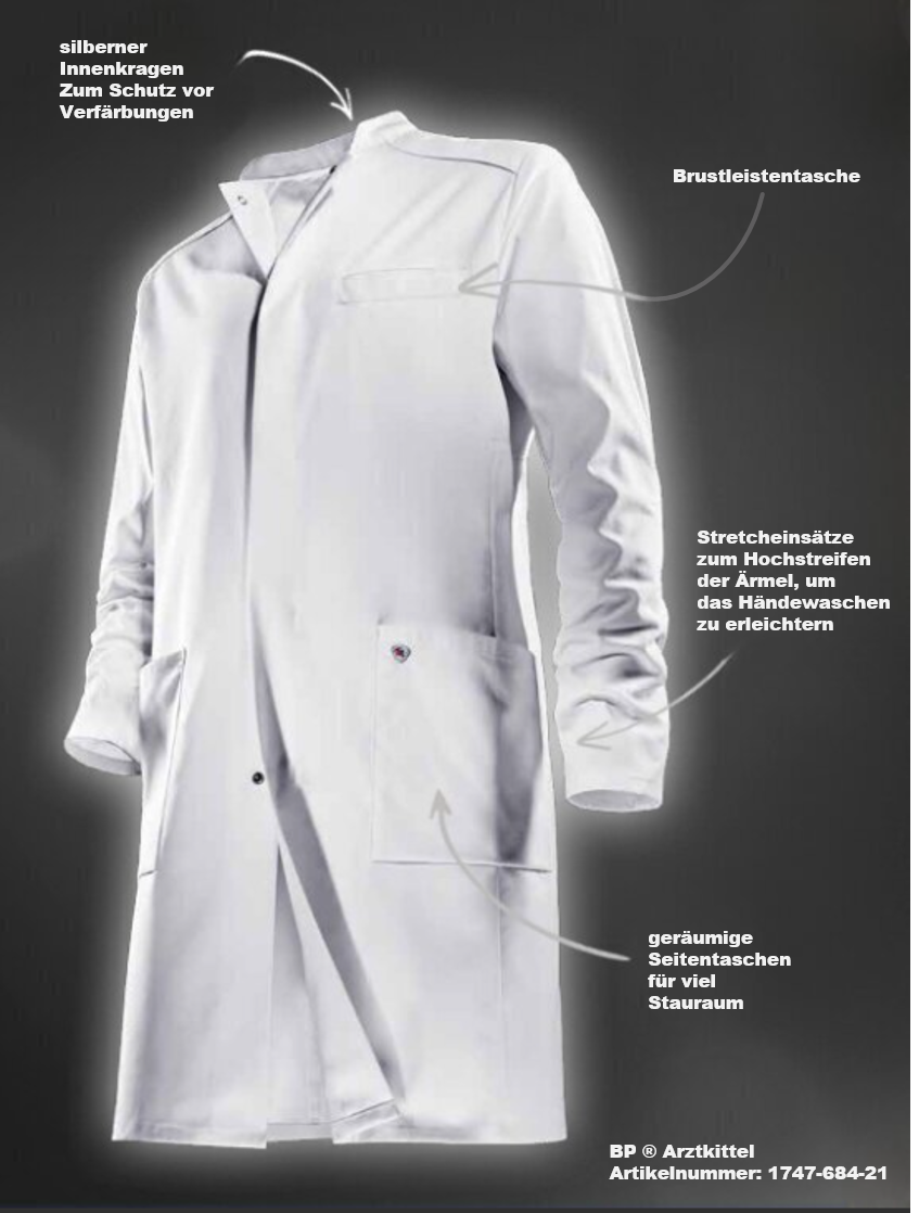BP® Kittel in weiß