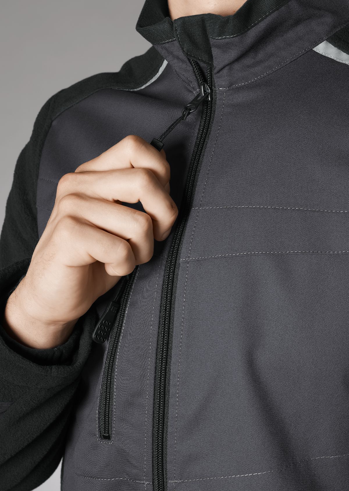 1992-570-56 BP® Hybrid-Arbeitsjacke anthrazit Thumbnail 2