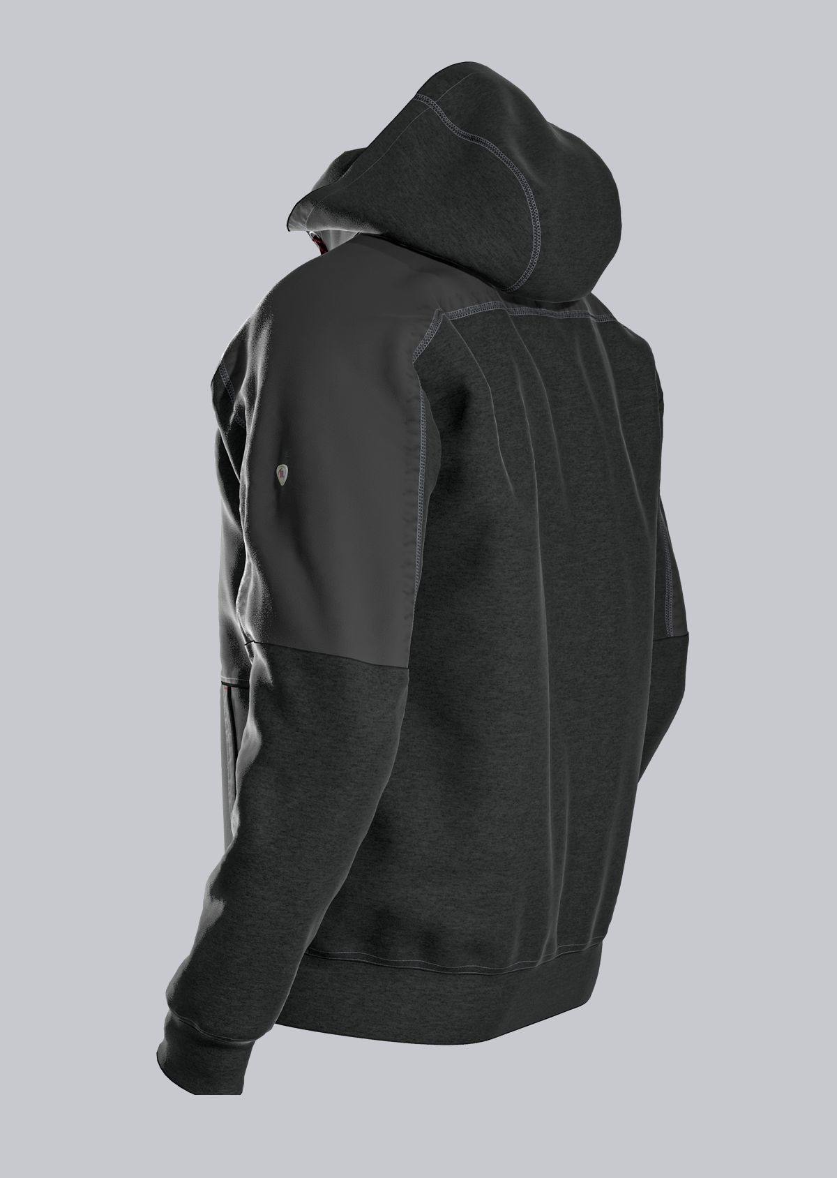 1721-293-0032_BP® Hoodie_schwarz_Bild 2