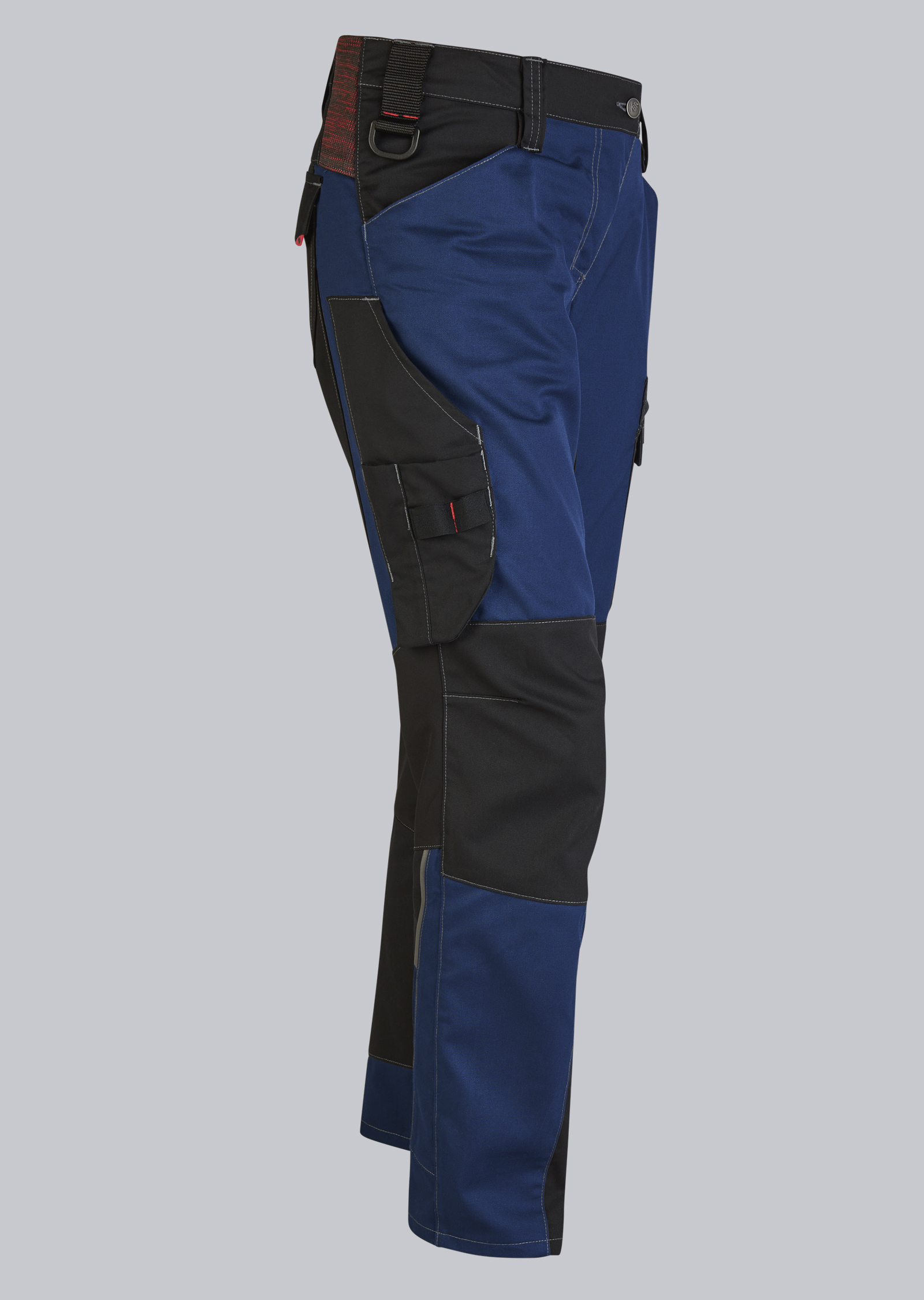 BP® Leichte Hybrid-Arbeitshose für Damen nachtblau/schwarz Thumbnail 3