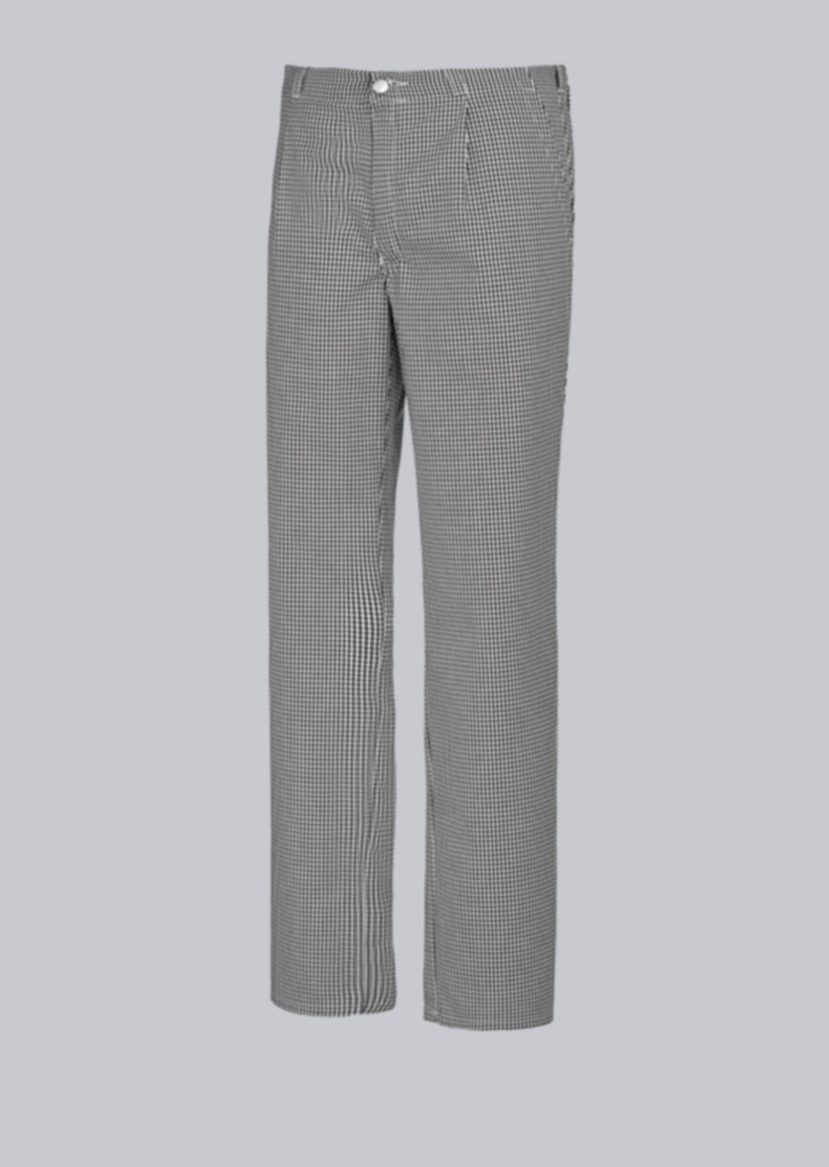 BP® Cotton chef's/baker's trousers 1353-910-33_BP® Cotton chef's/baker's trousers_black-white check pattern_Cover Image