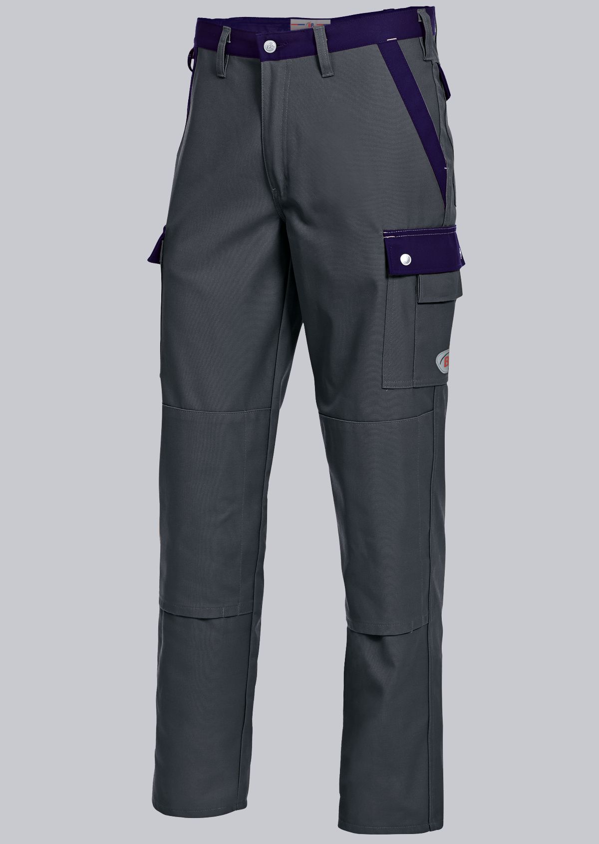 1815-720-153_BP® Comfort cargo trousers with knee pad pockets_dark grey/dark blue_Cover Image