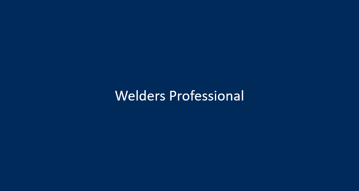 Welders Professional
