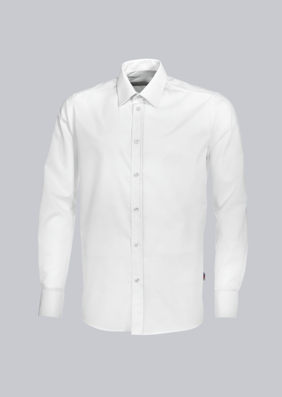1563-682-21 BP® Stretch-herenoverhemd wit Hoofdafbeelding