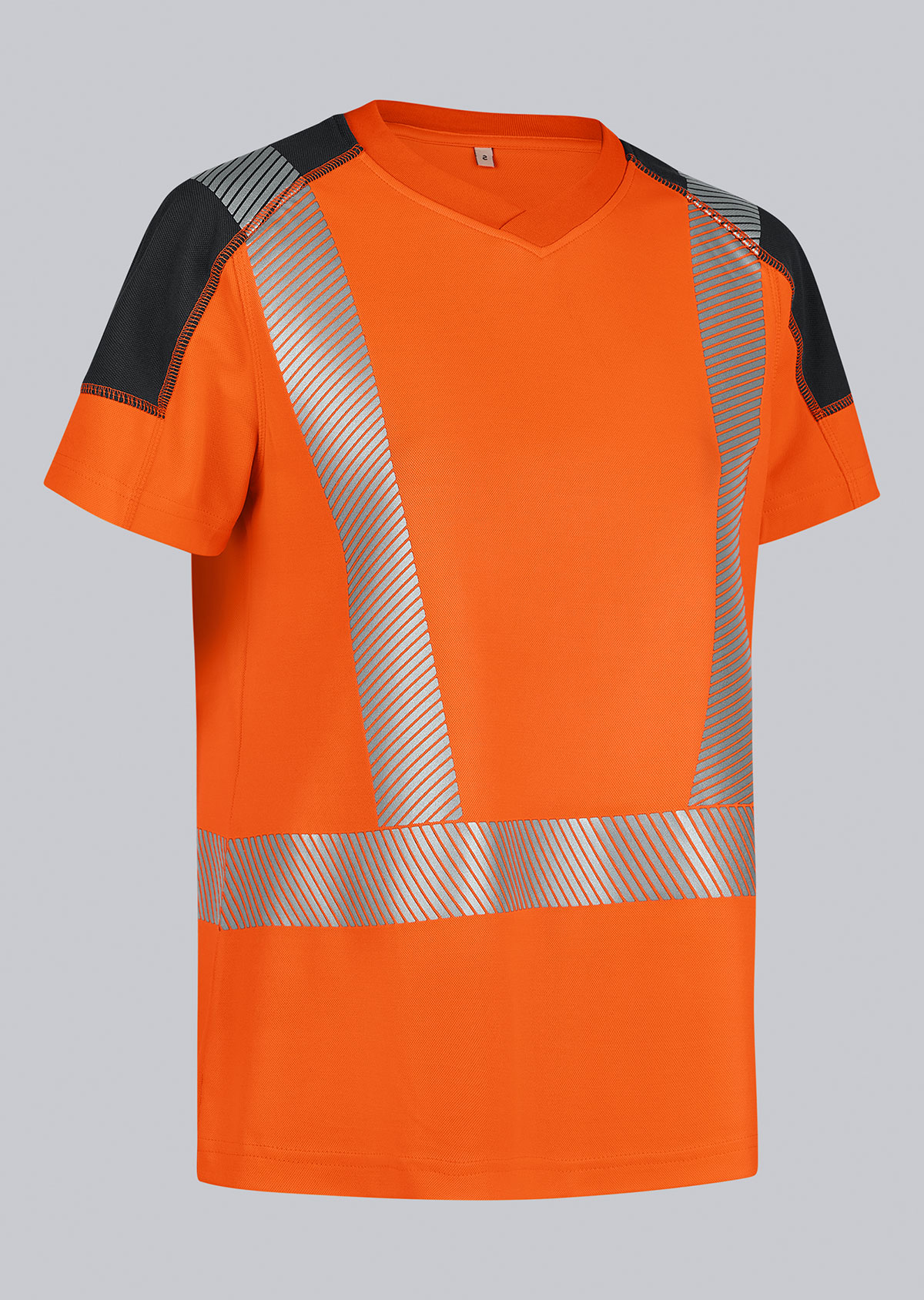 2146-861-6556_BP® High-visibility functioneel T-Shirt dames_signaaloranje/antraciet_afbeelding 2