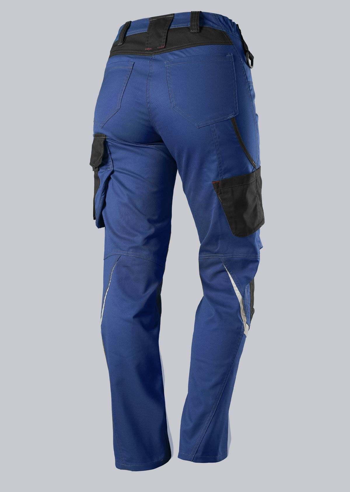 1999-570-1332 BP® Women’s lightweight work trousers with knee pad pockets royal blue/black Thumbnail 1
