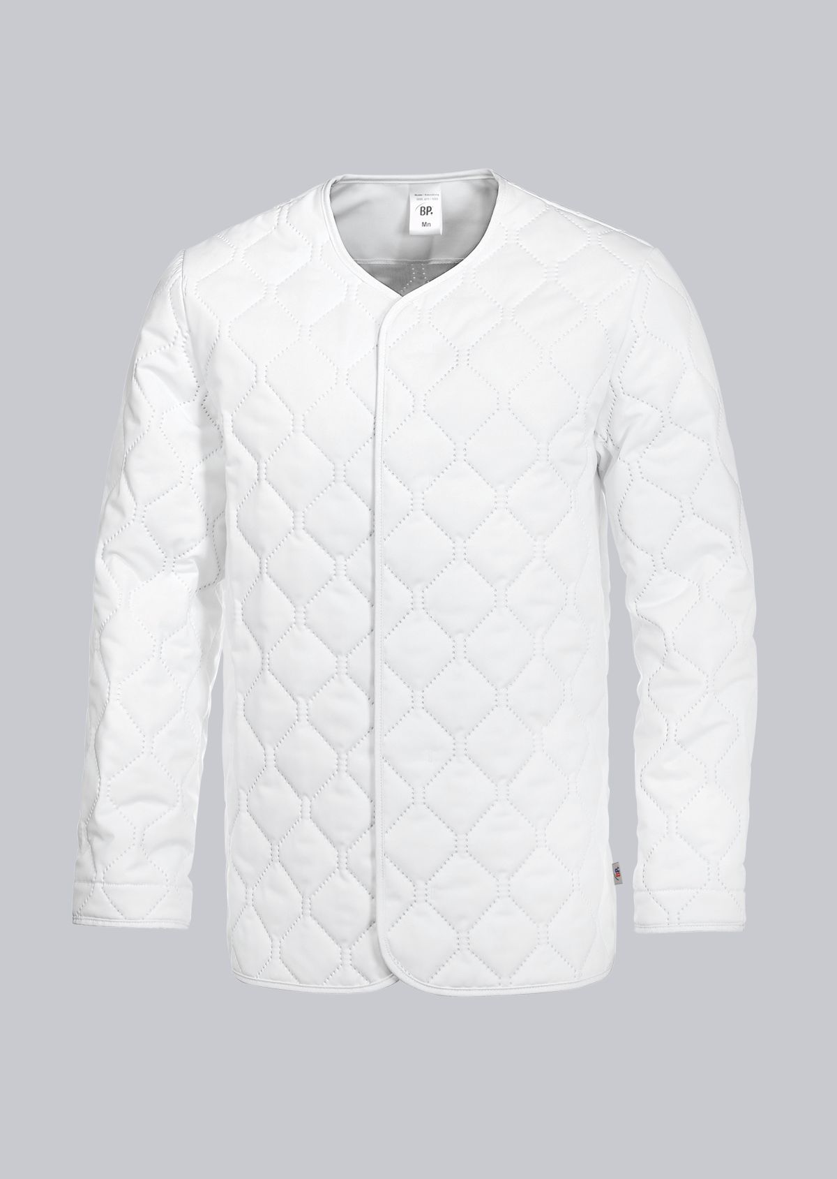 1684-665-21 BP® HACCP-Gewatteerd jack voor haar & hem wit Hoofdafbeelding