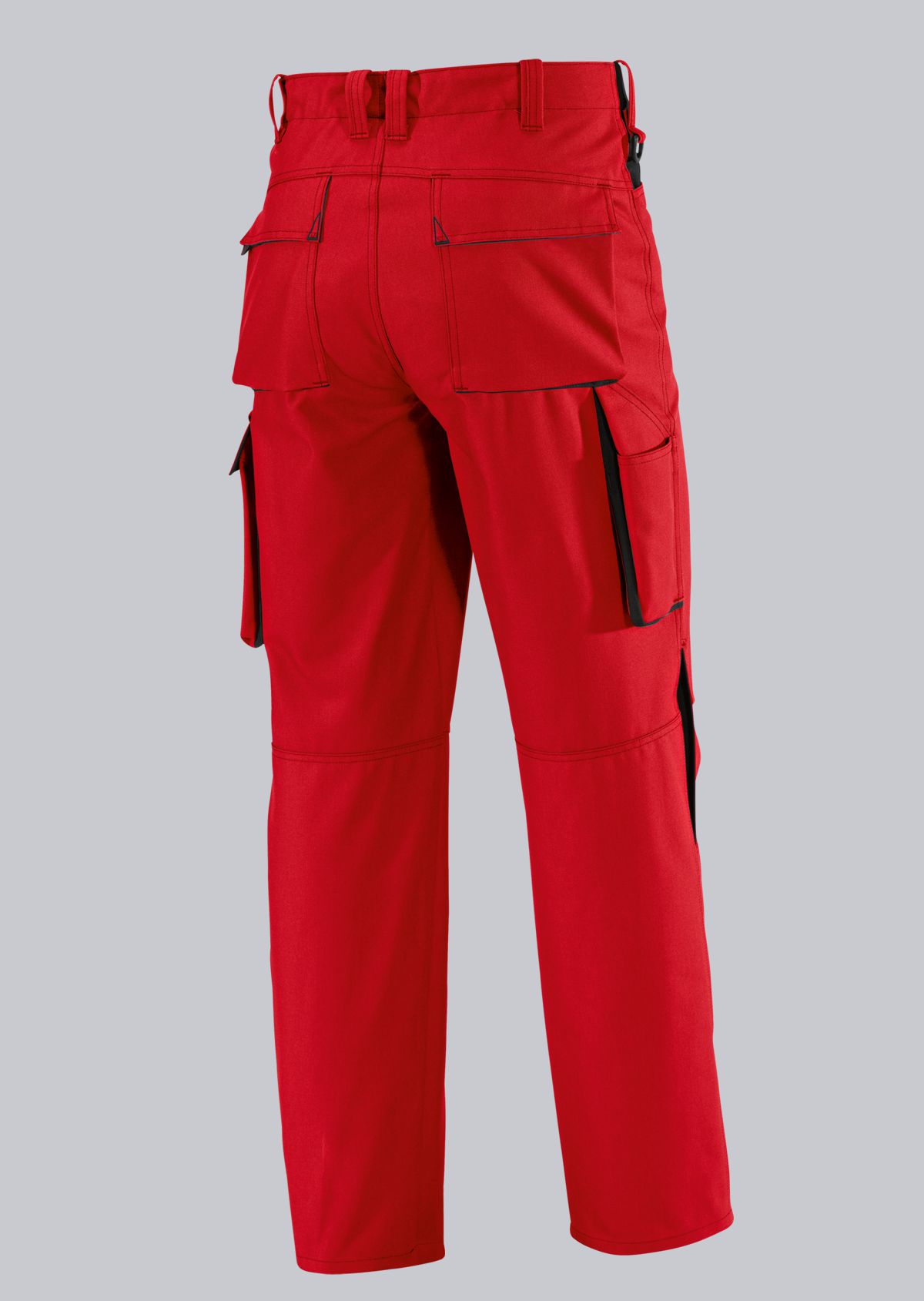 1788-555-81_BP® Strapazierfähige Arbeitshose_rot/schwarz_Bild 2