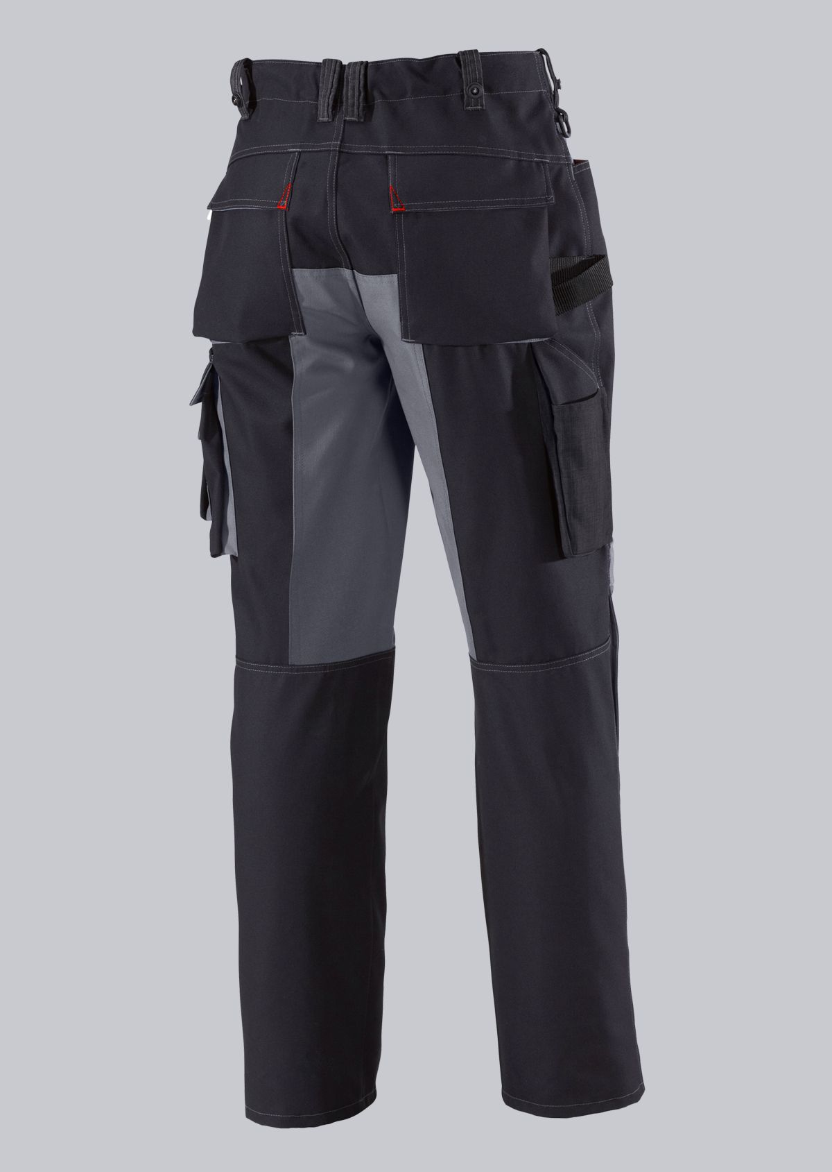 1789-555-32_BP® Stevige werkbroek met kniezakken_zwart/donkergrijs_afbeelding 2