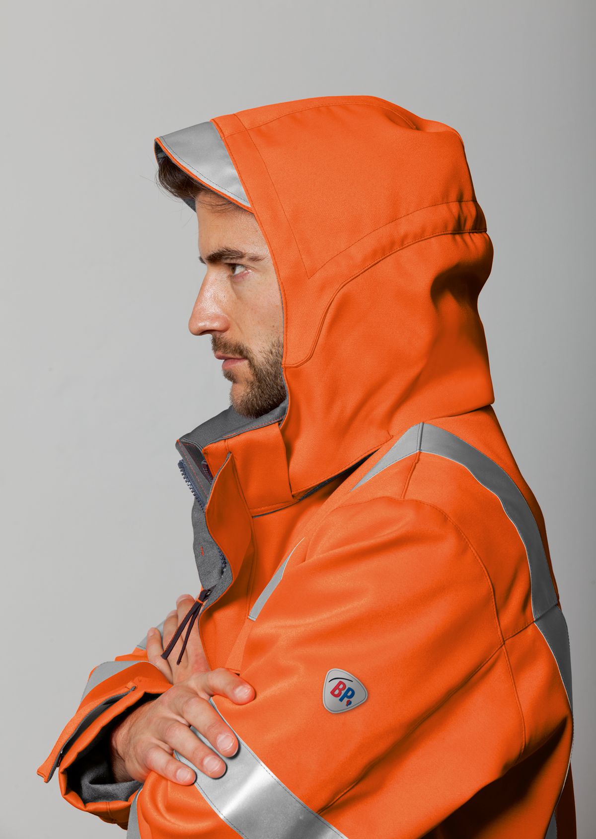 BP® Multi-standard high visibility APC2 weatherproof jacket