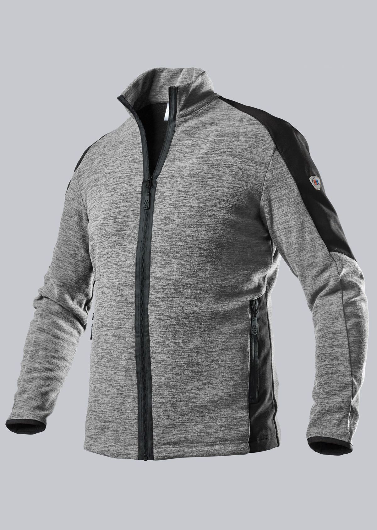 BP® Space-dyed Fleecejacke space weiß Cover Bild