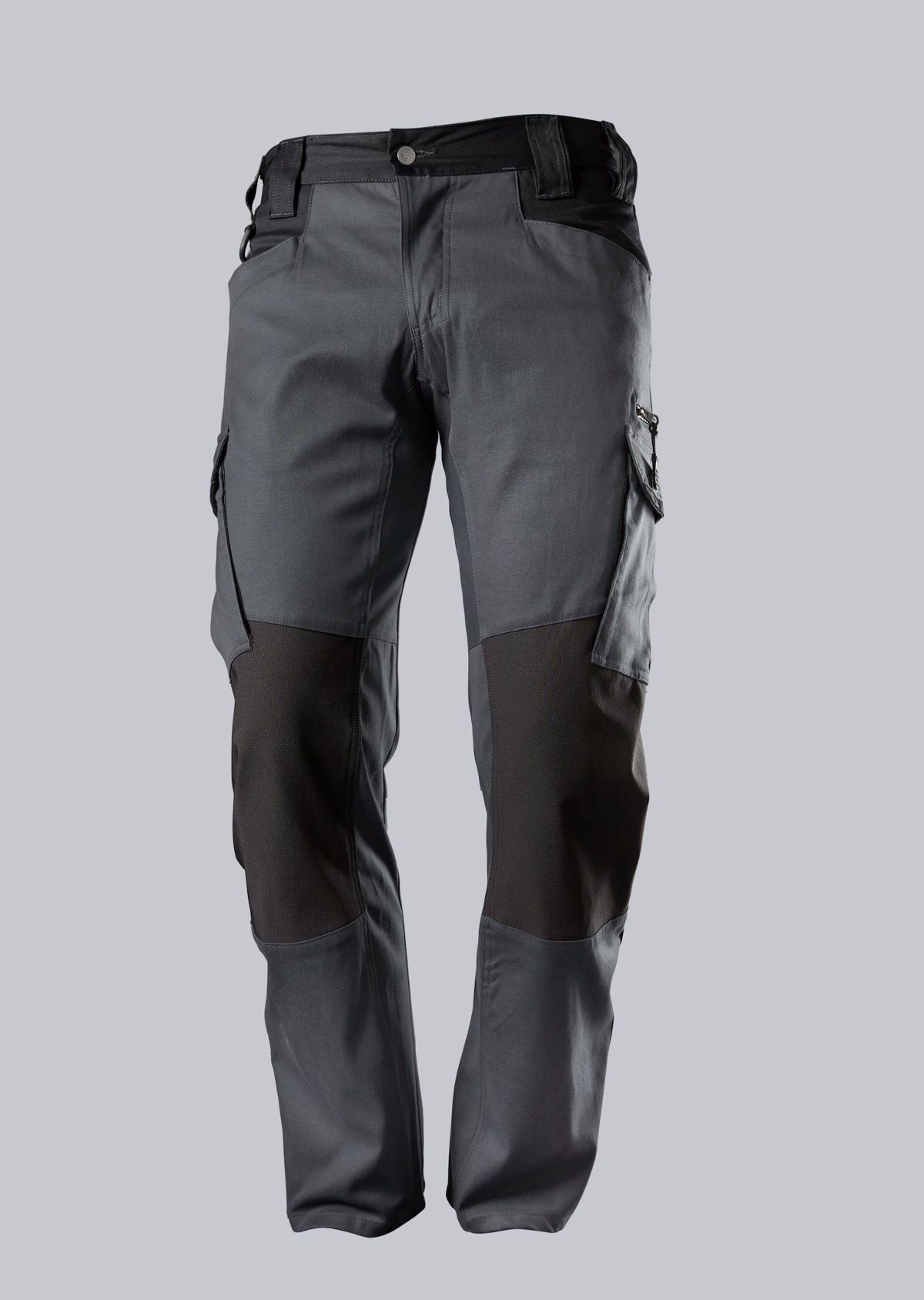1826-033-5632_BP® Lightweight stretch work trousers with knee reinforcement_anthracite/black_Cover Image