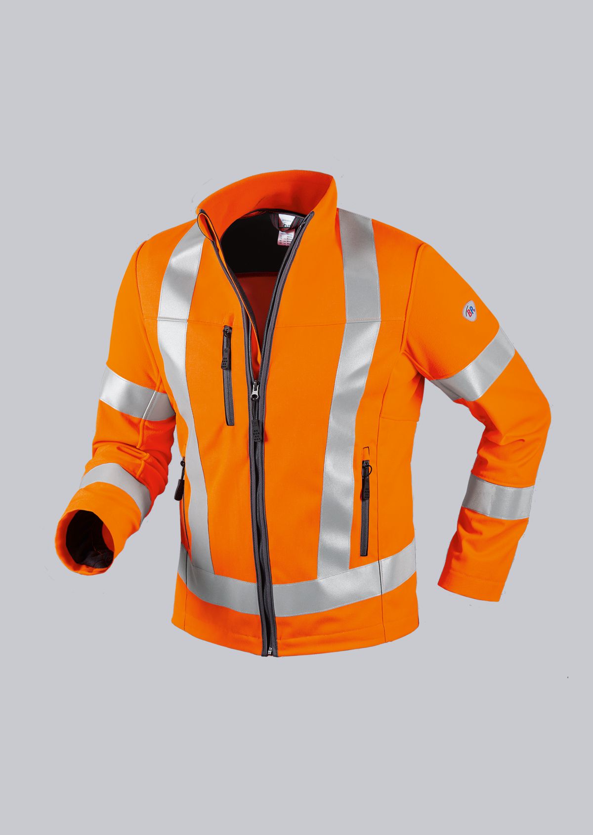 BP® Warnschutz-Hybrid-Jacke warnorange Cover Bild