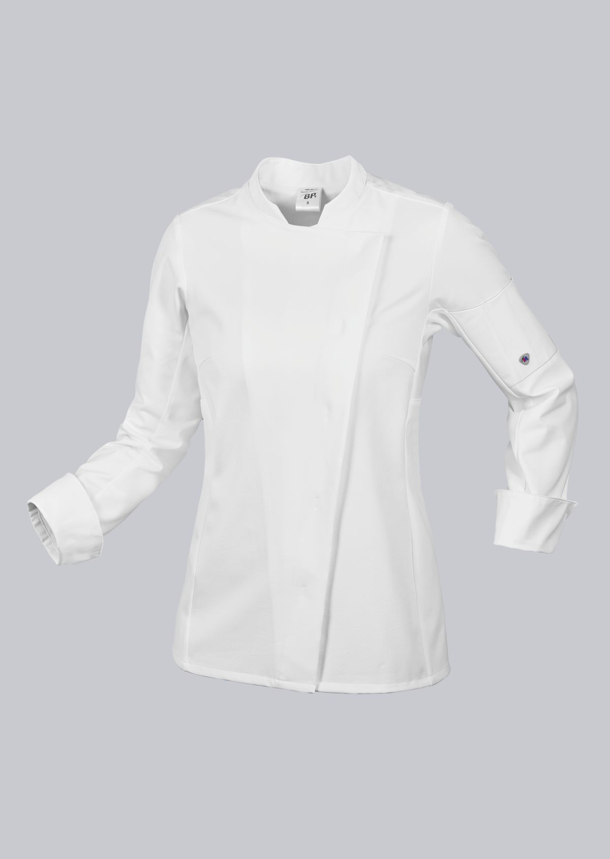 1596-684-0021 BP® STRETCH-Dameskoksbuis wit Hoofdafbeelding