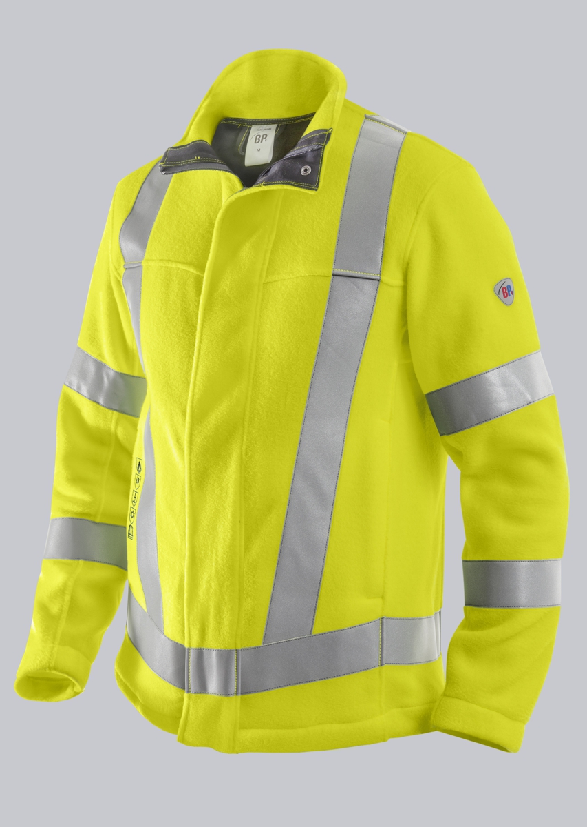 2225-860-86 BP® Multinorm-fleecejack met hoge zichtbaarheid APC1 signaalgeel Hoofdafbeelding