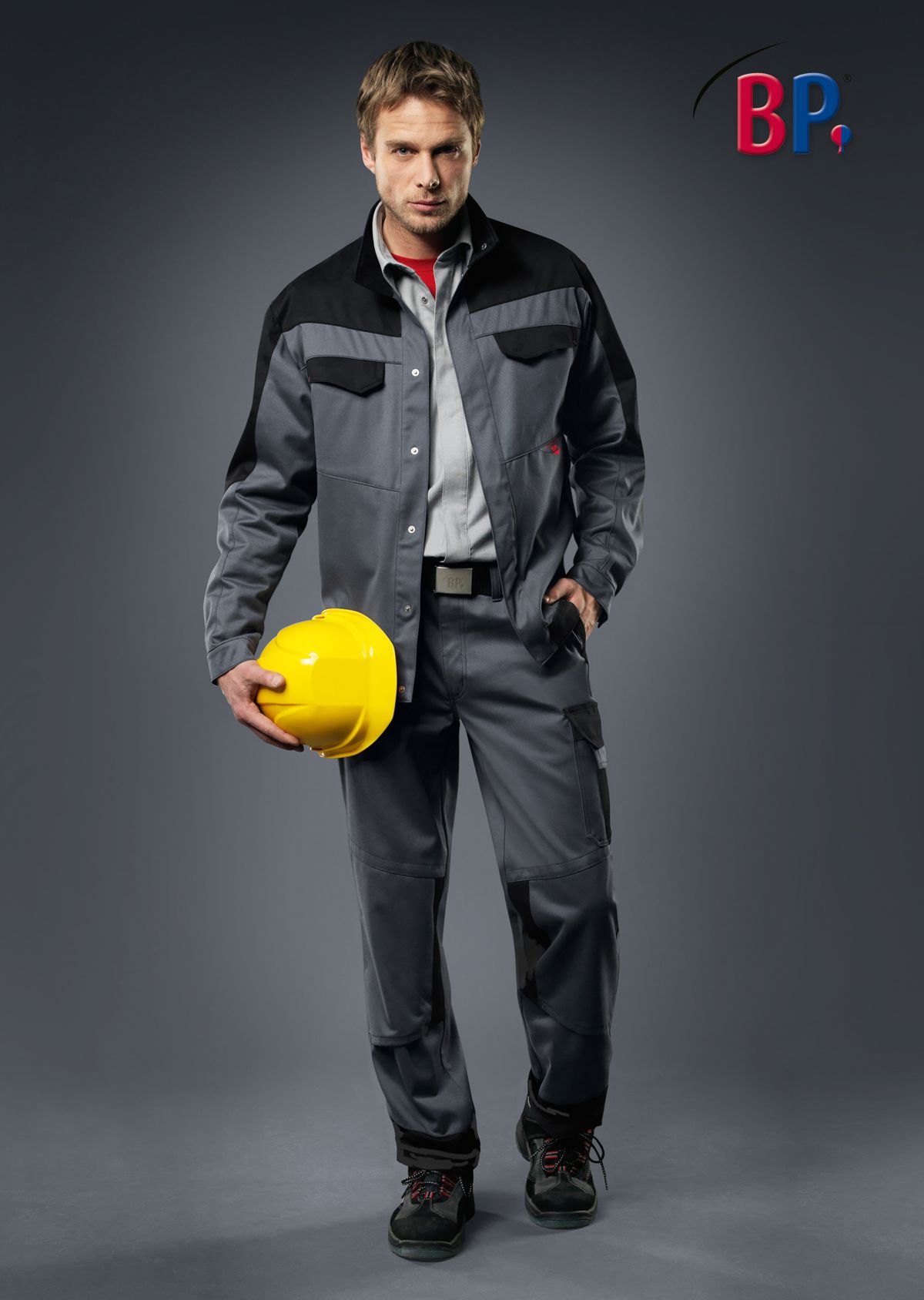 2400-820-5332 BP® Multinorm-broek APC1 donkergrijs/zwart Thumbnail 2