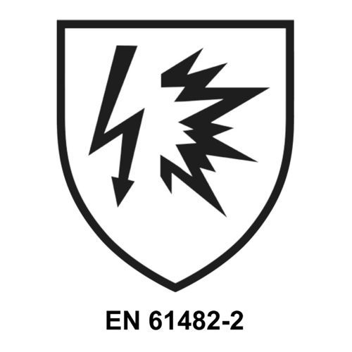 Piktogramm Störlichtbogenschutz EN 6148-2